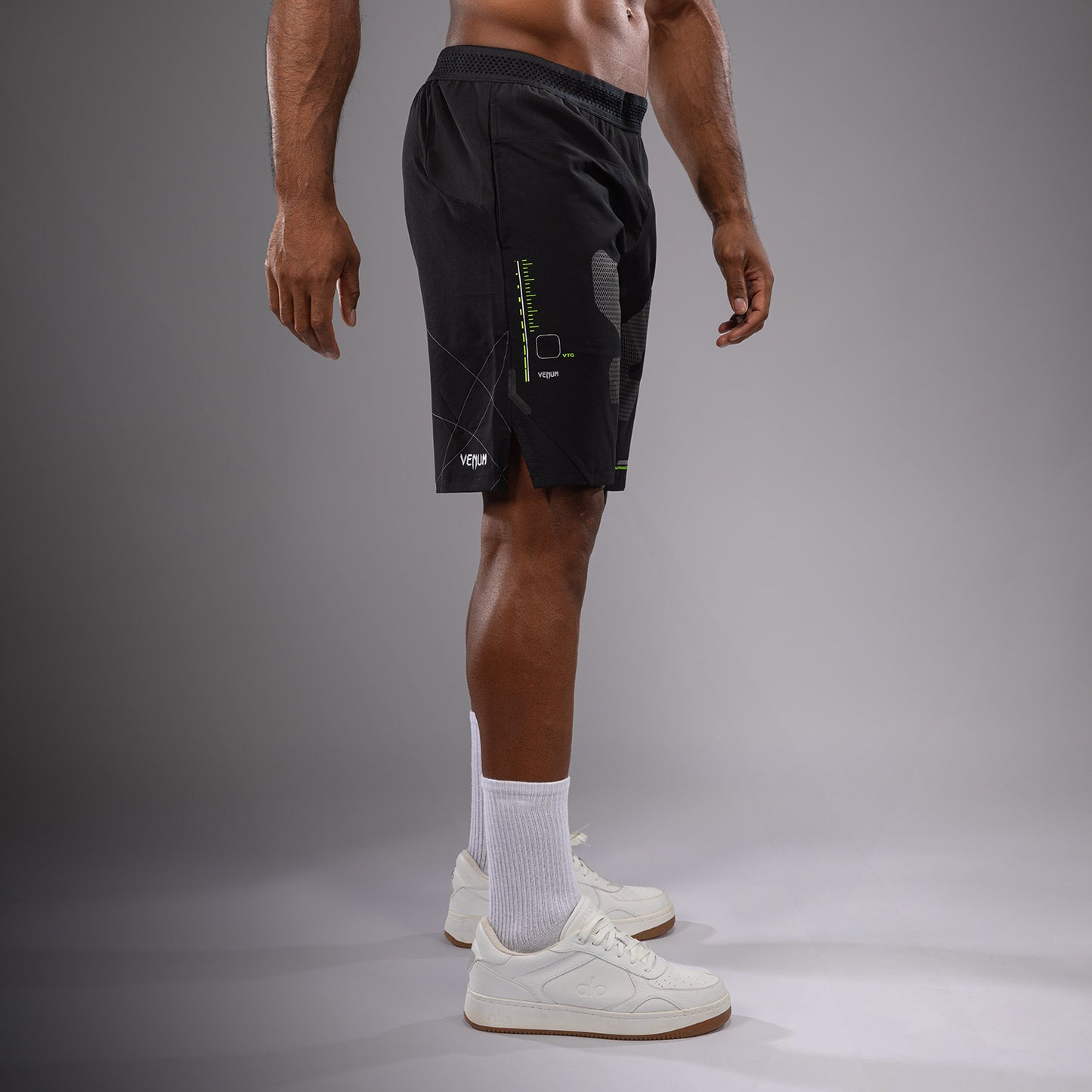 Venum Training Camp 4.0 Pantaloncini da allenamento - Nero/Verde neo