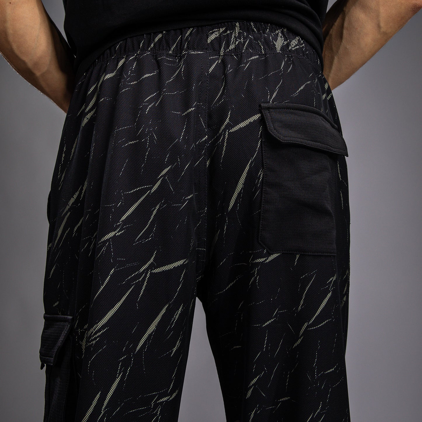 Venum Trooper Pantaloni da Jogging da Uomo - Nero/Beige Sabbia