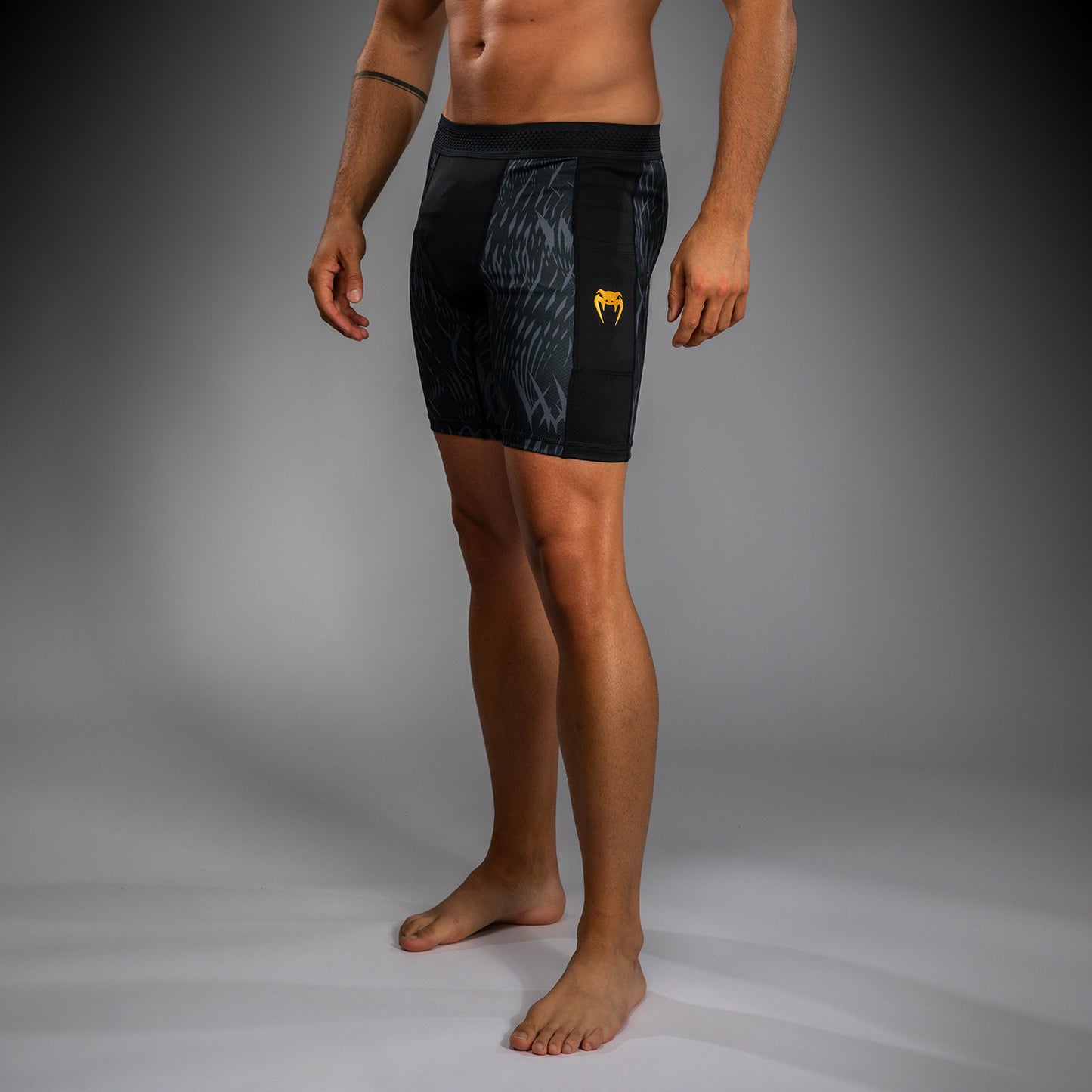 Venum x Chimaev Pantaloncini Vale Tudo - Nero/Grigio