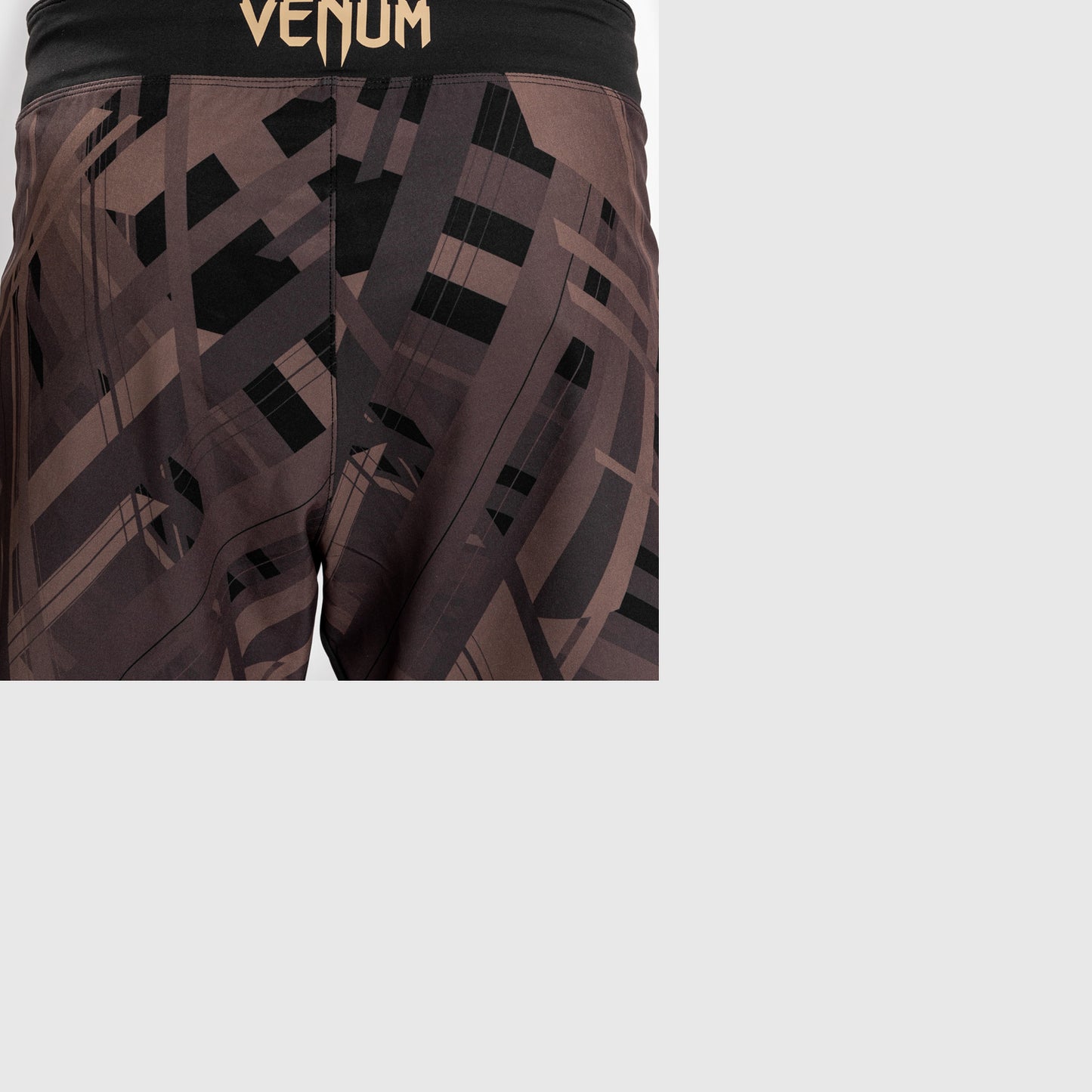 Venum Tecmo 2.0 Pantaloncini da combattimento - Nero/Marrone