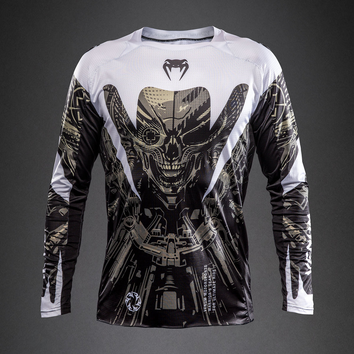 Venum MX Elite Maglia da Motorsports - Nero/Sabbia