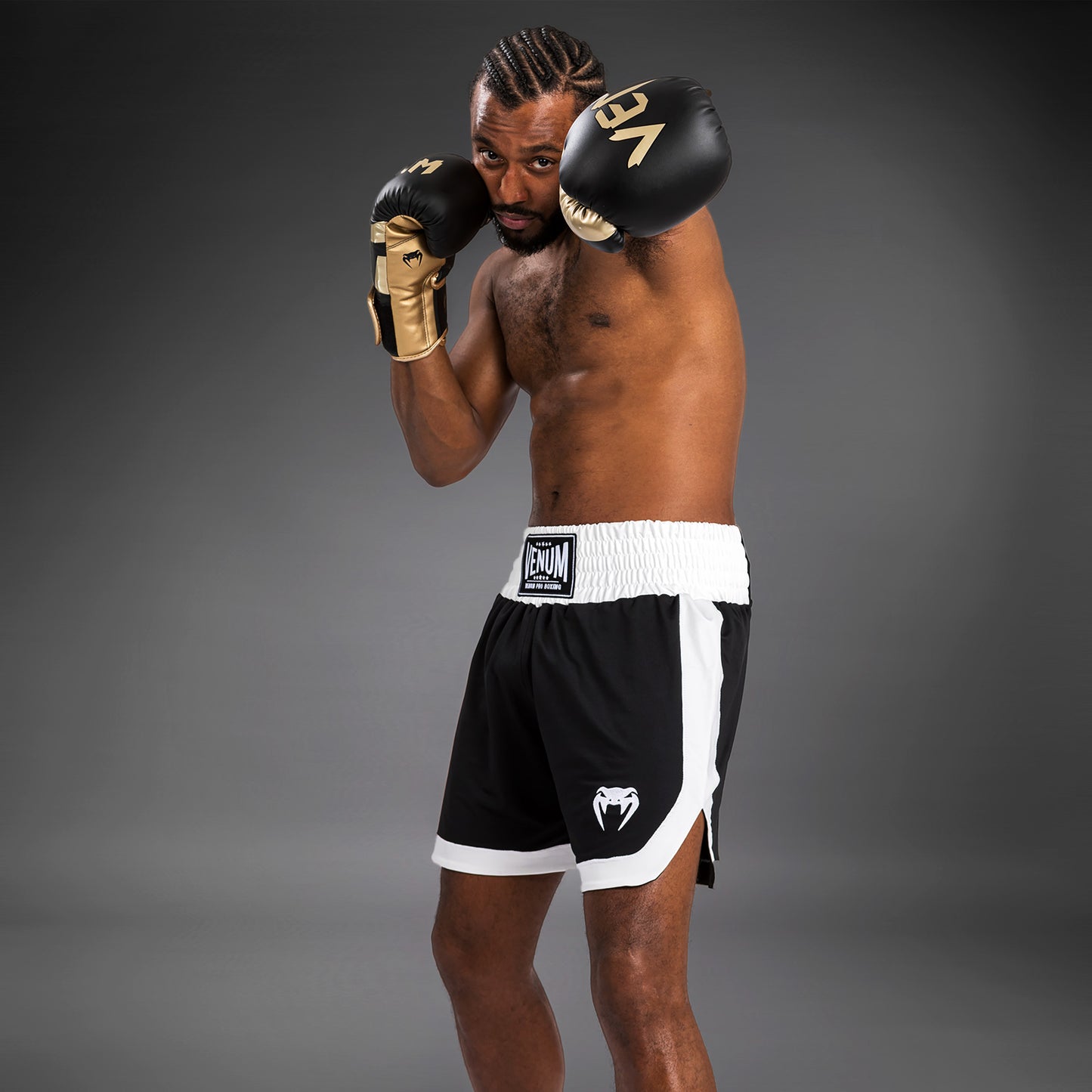 Venum Classic Pantaloncini da boxe - Nero/Bianco