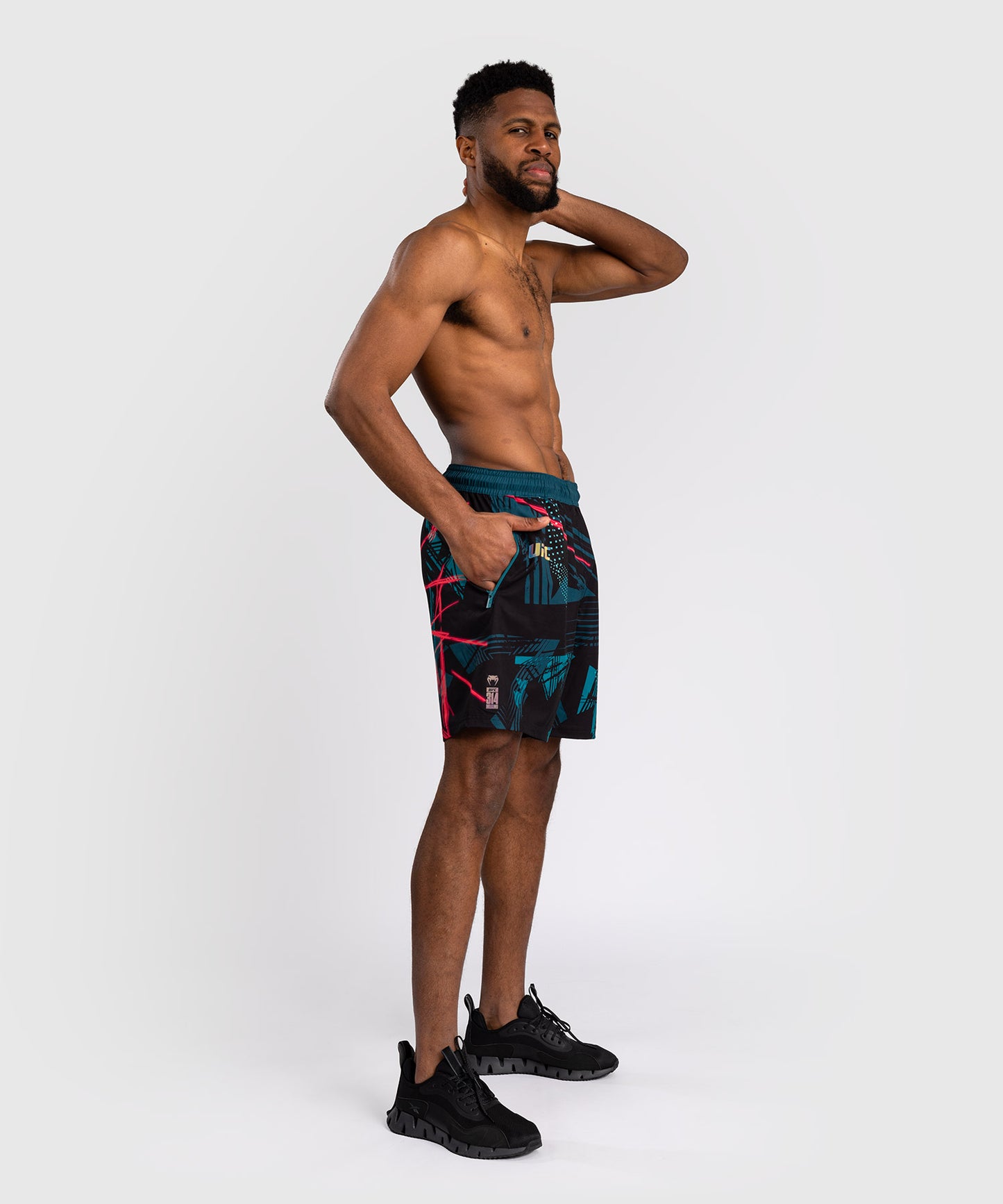 UFC Fusion By Venum Miami Edition Fight Week Performance Pantaloncini da uomo - Nero