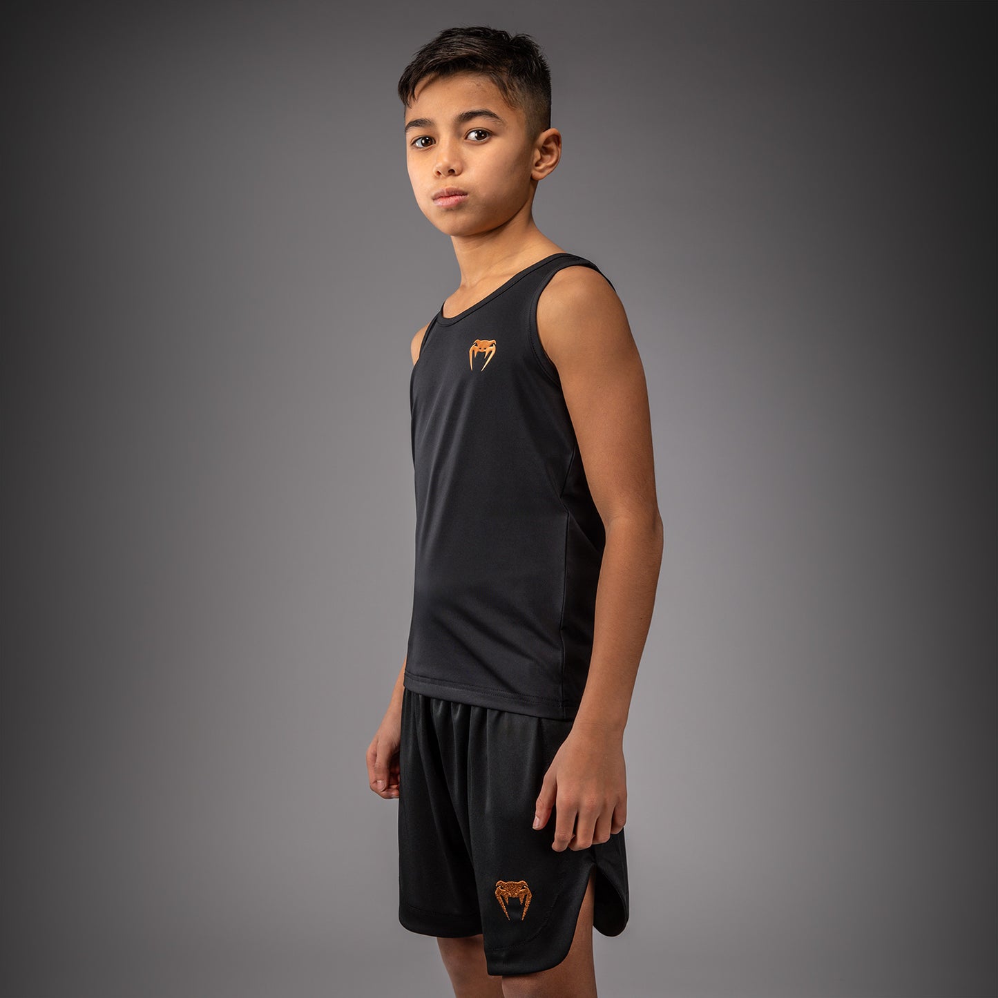 Venum Contender Canotta per Bambini – Nero/Oro