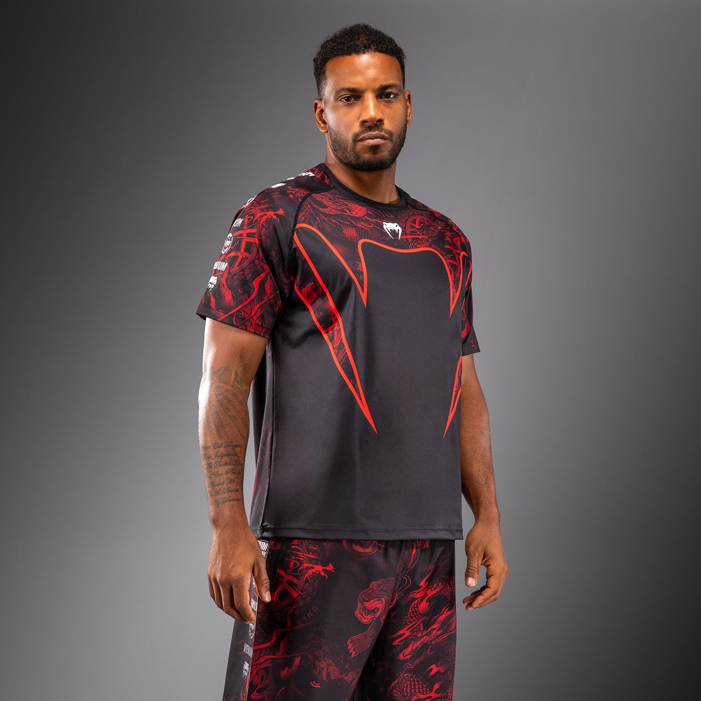 Venum 20th Anniversary Maglietta Dry Tech - Nero/Rosso