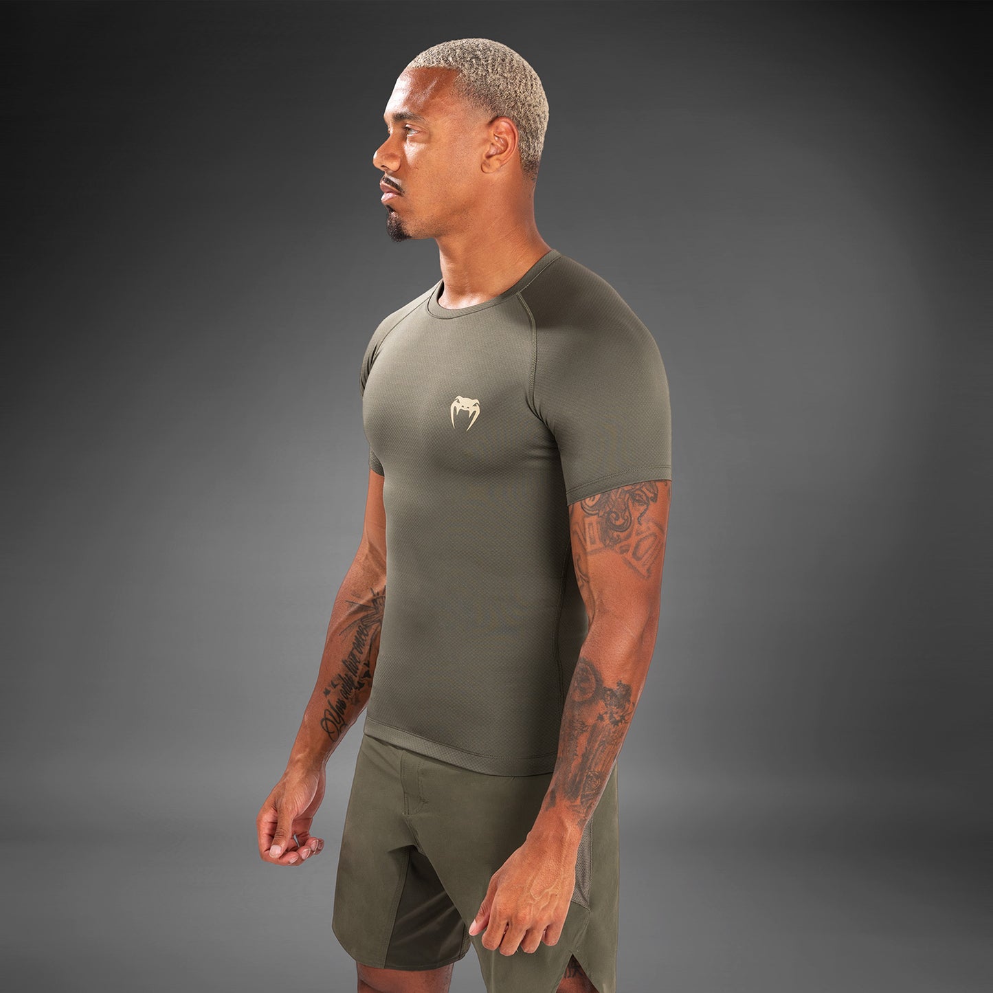 Venum Contender Rashguard a maniche corte - Cachi