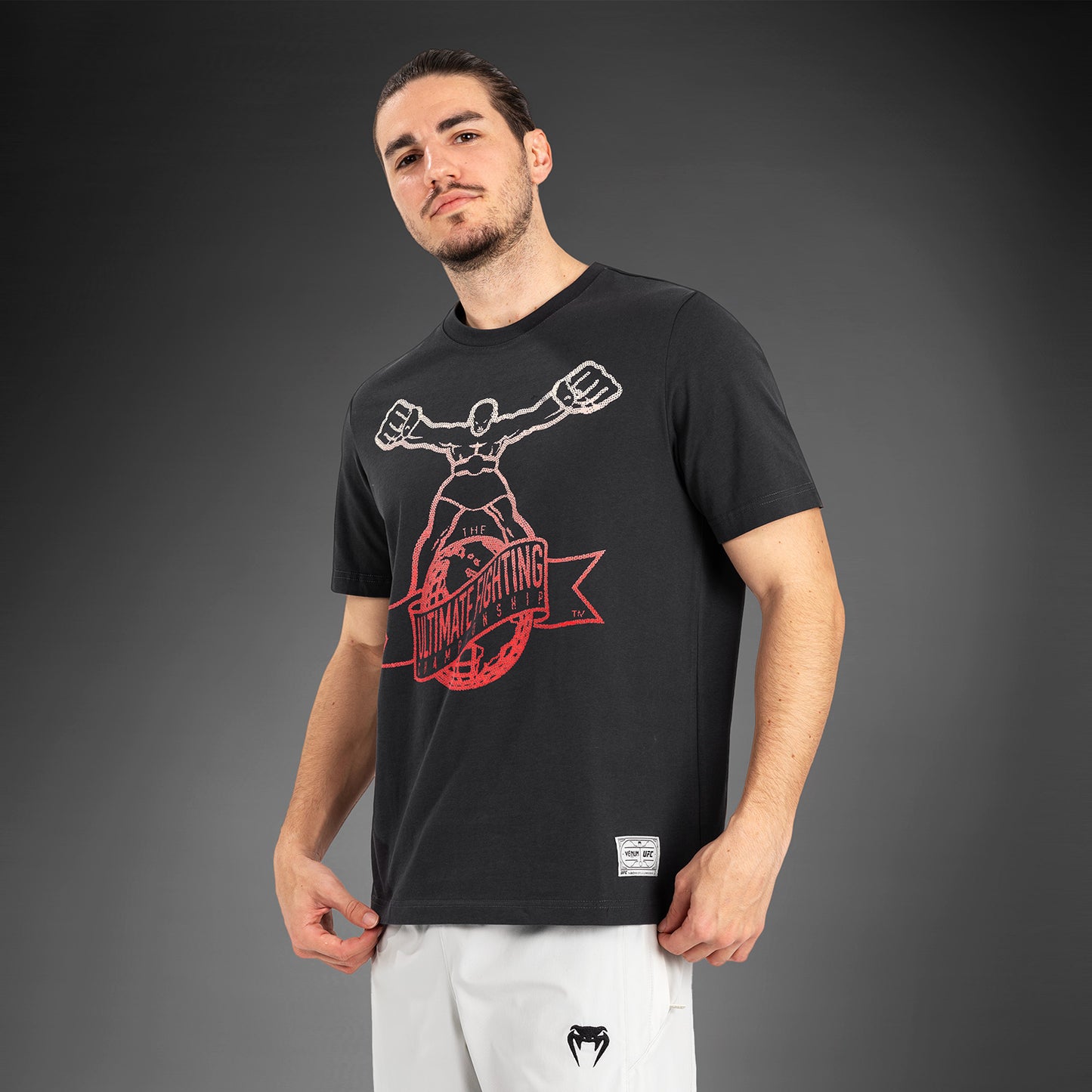 UFC by Venum Ulti-Man Maglietta - Grigio/Rosso