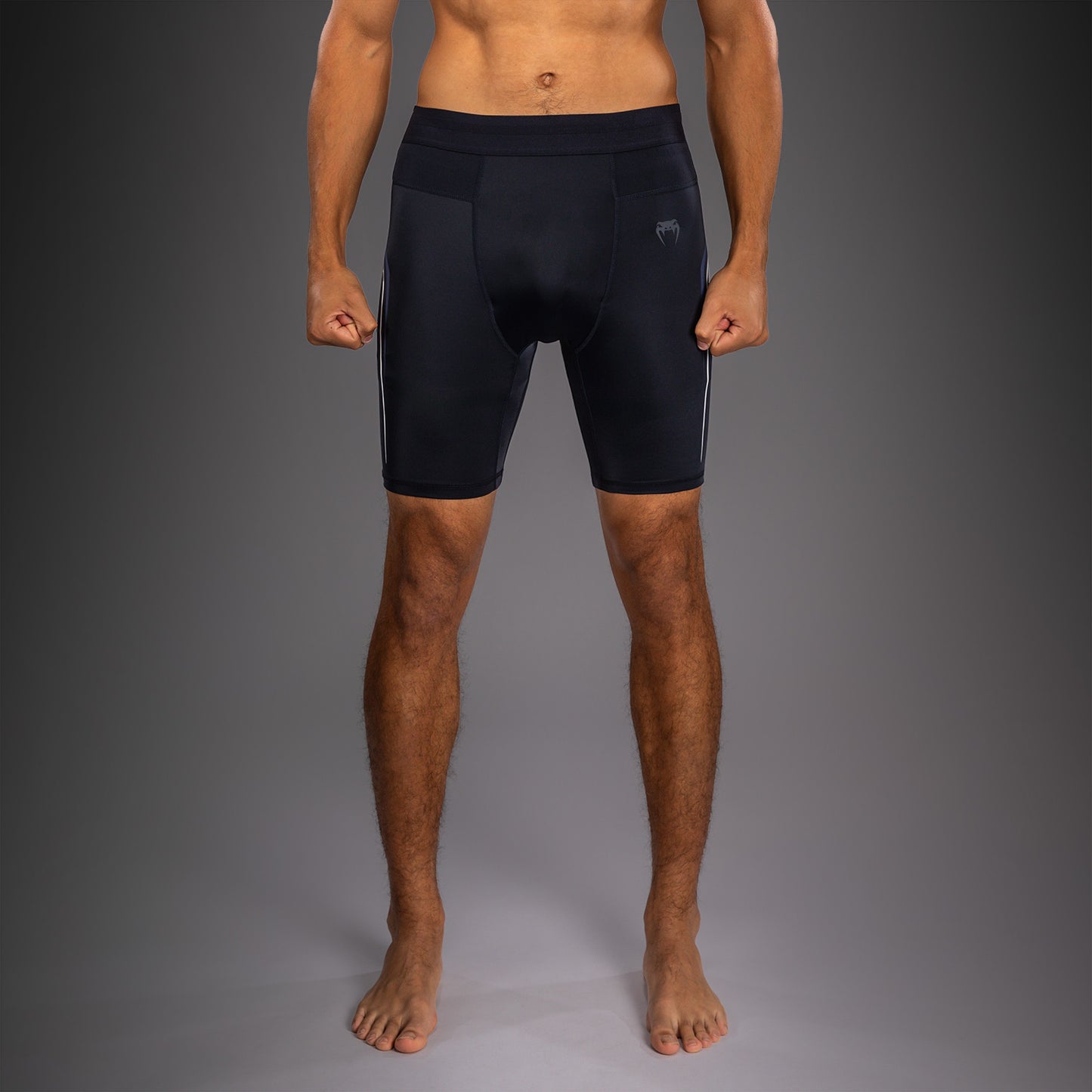 Venum G-Core Pantaloncini a Compressione - Blu Navy/Bianco