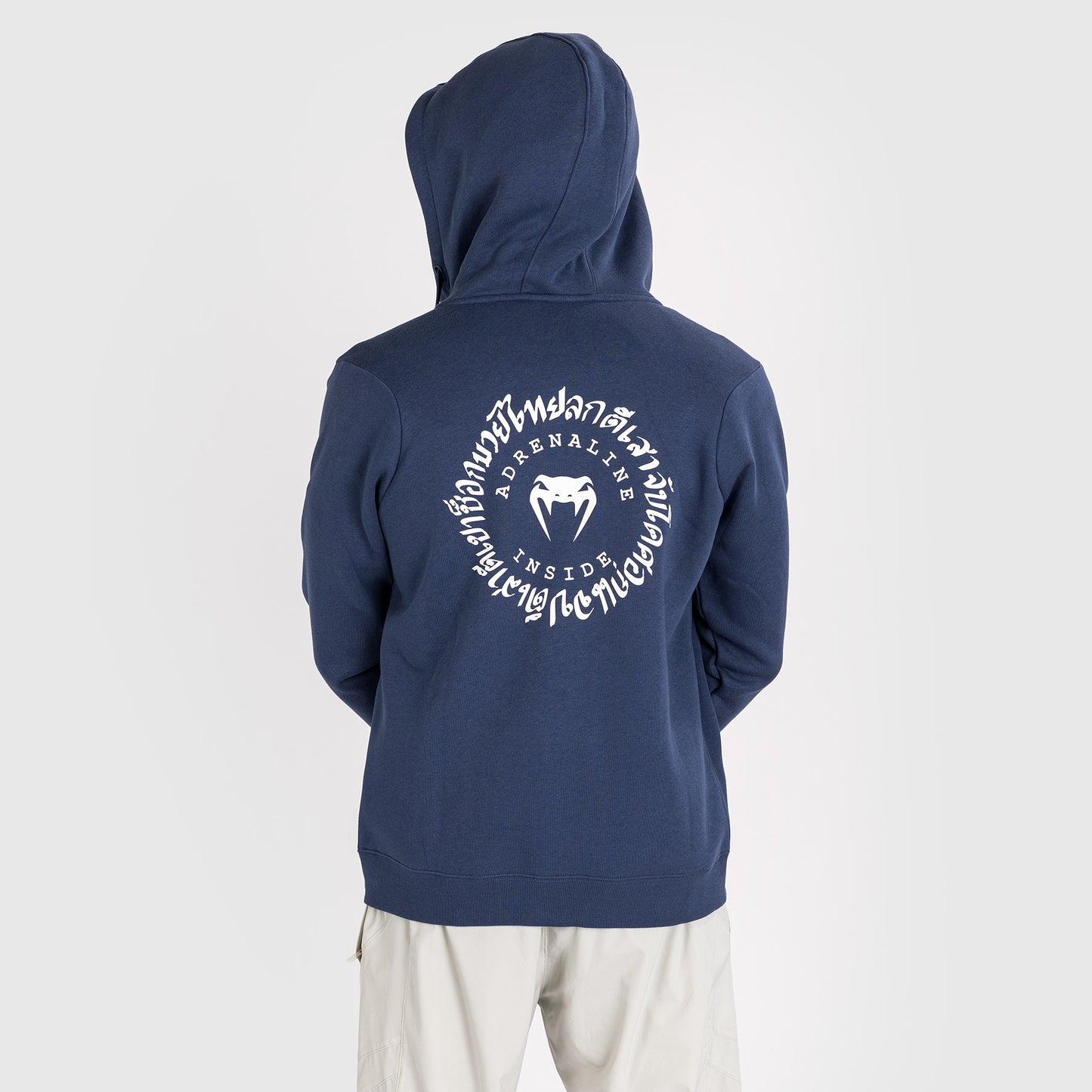 Venum Strikeland Felpa con cappuccio e zip intera - Blu navy