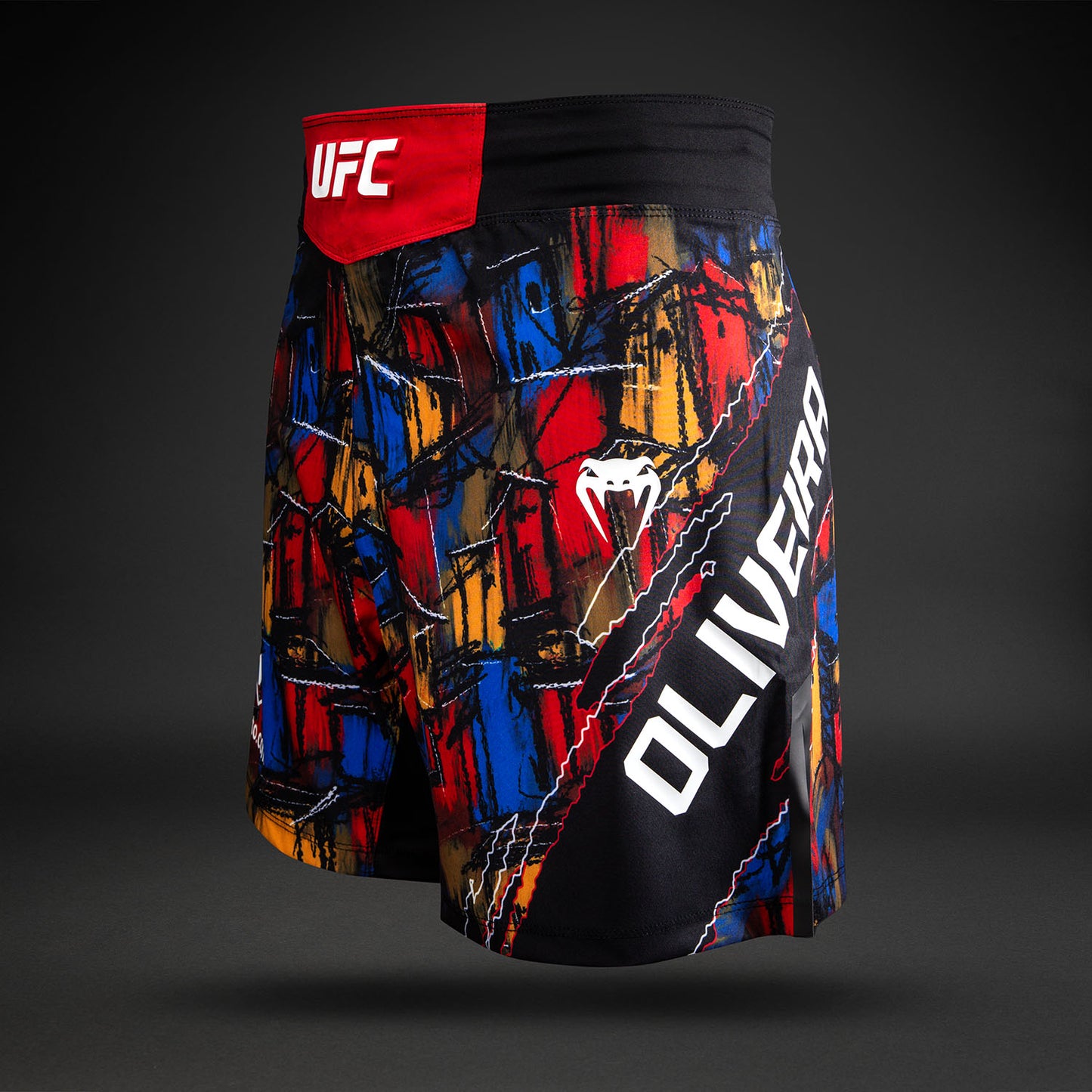 UFC Unrivaled by Venum Charles Oliveira Pantaloni da Combattimento - Rosso