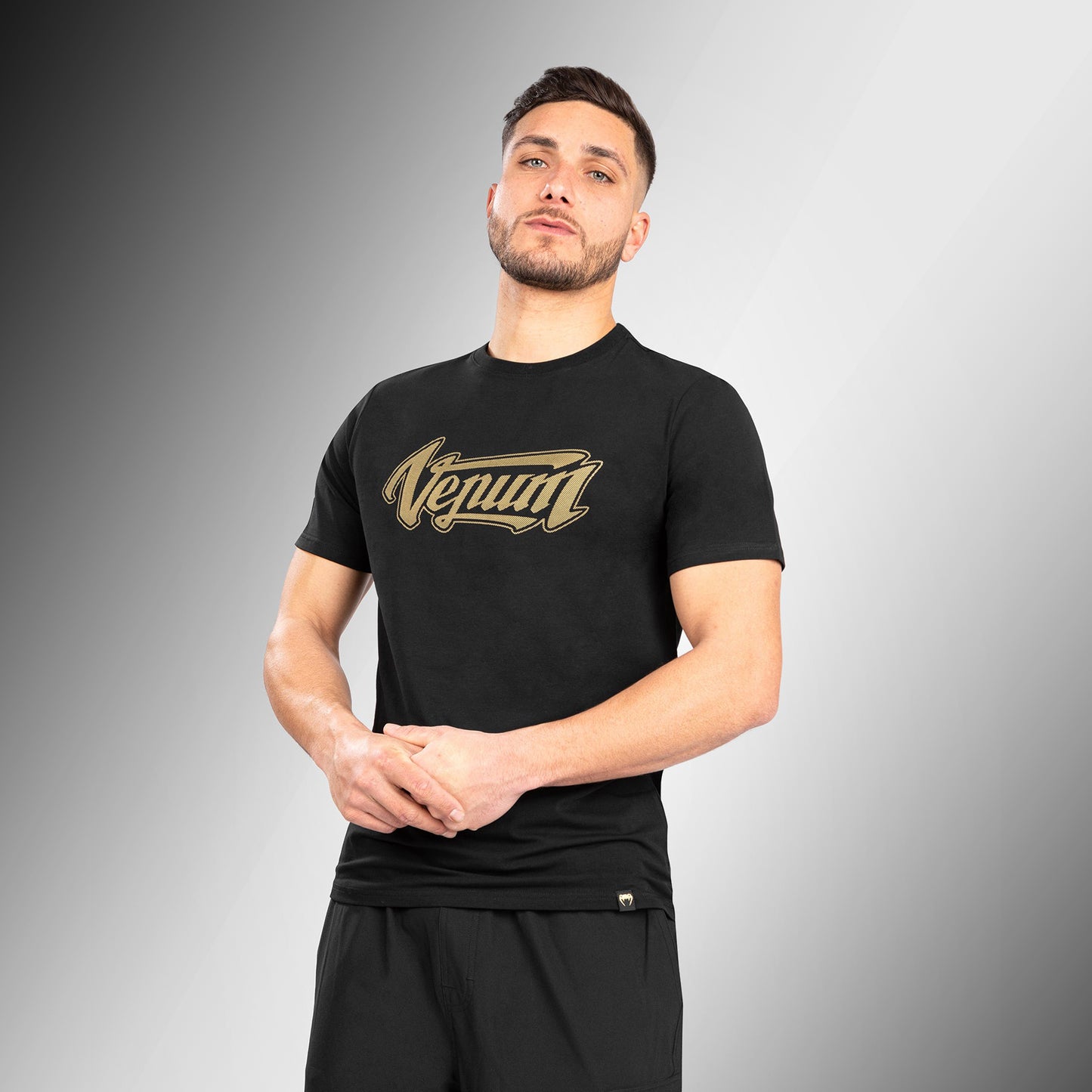 Venum Absolute 2.0 Maglietta - Vestibilità regolata - Nera/Oro