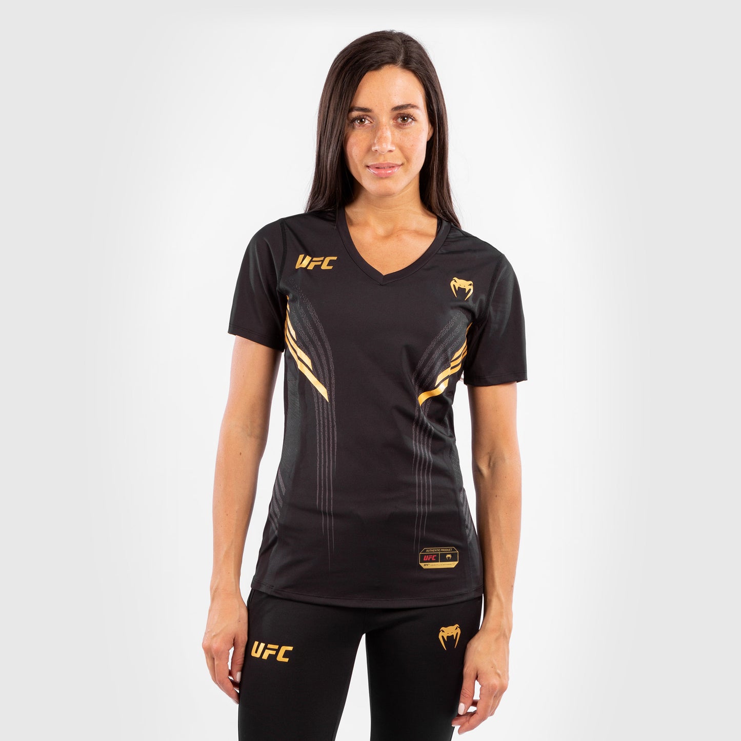 Maglia Tecnica Donna Personalizzata UFC Venum Authentic Fight Night - Campione
