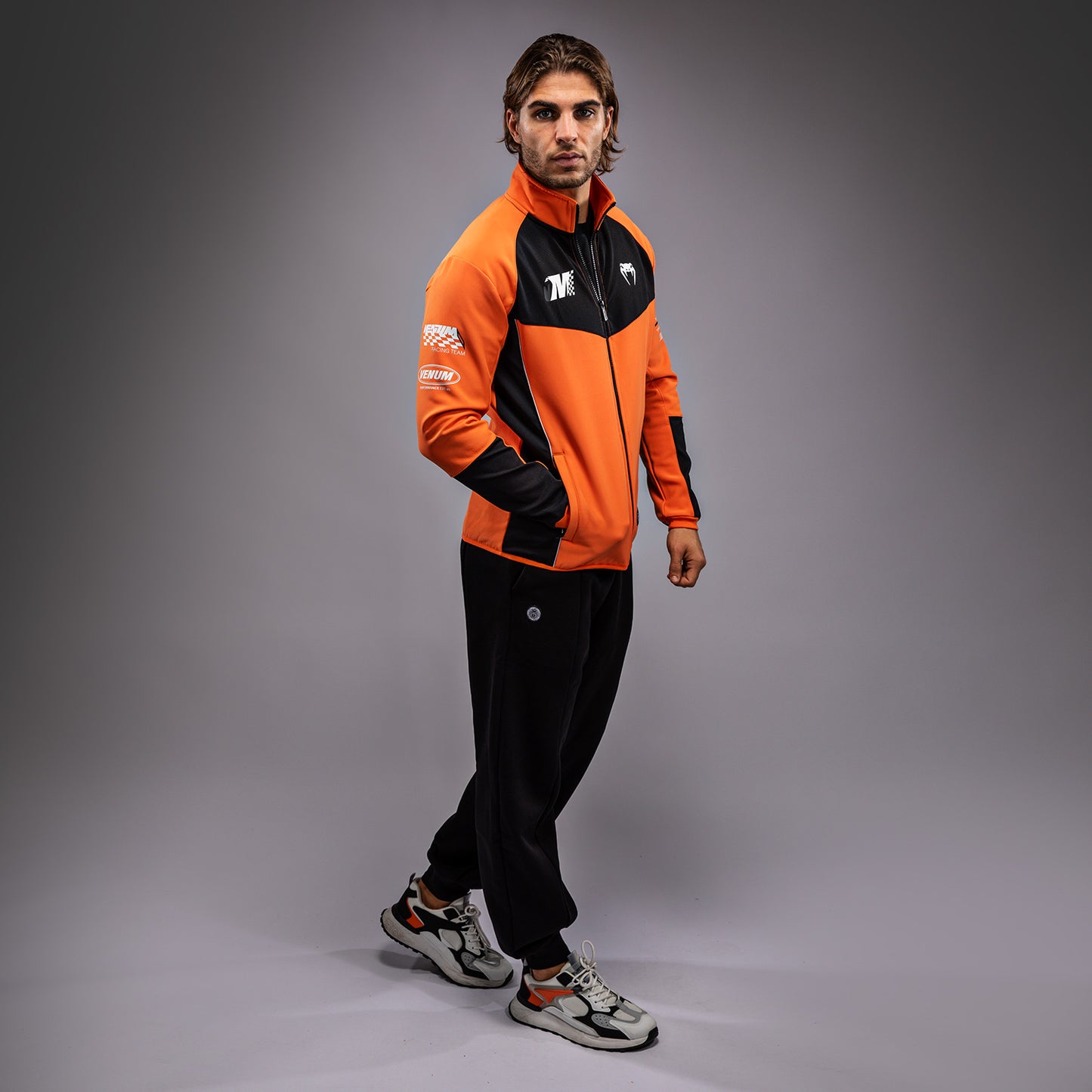 Venum Motorsport Giacca Softshell - Tangerine