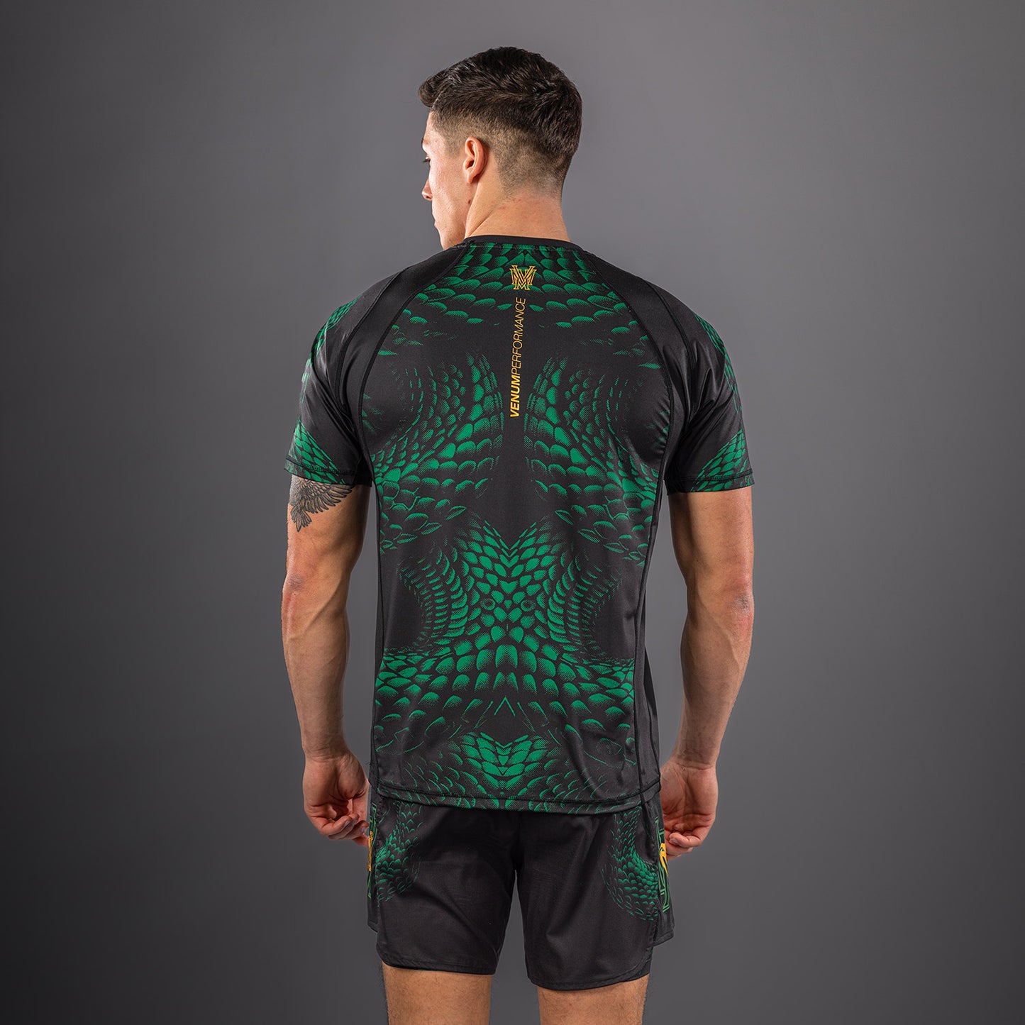 Venum Matupa Maglietta Dry Tech - Nero/Verde/Oro