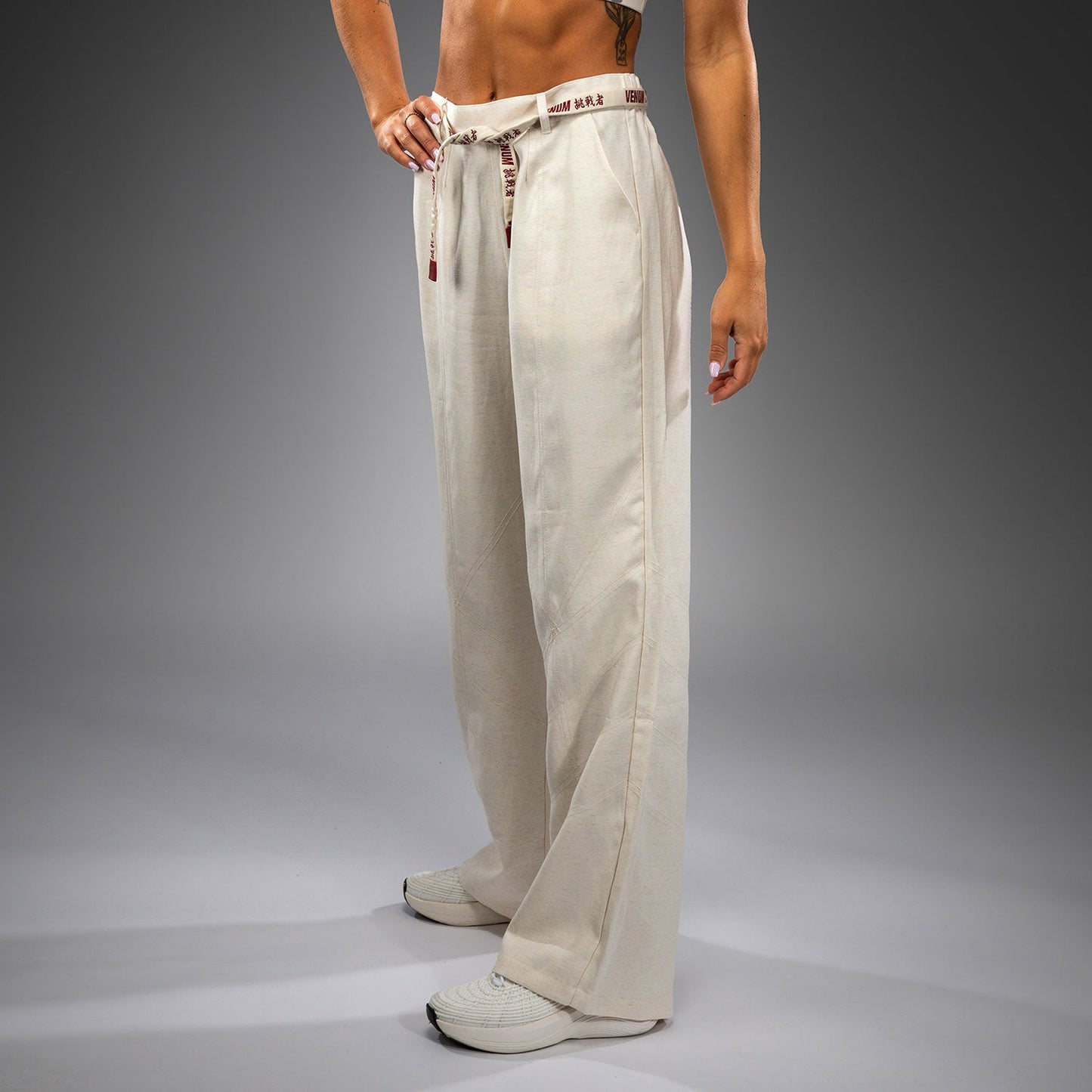 Venum Serpenti Pantaloni Donna – Avorio/Borgogna