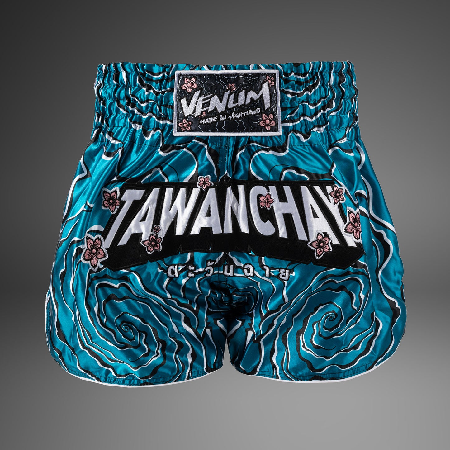 Venum x Tawanchay Pantaloncini Muay Thaï – Blu/Bianco
