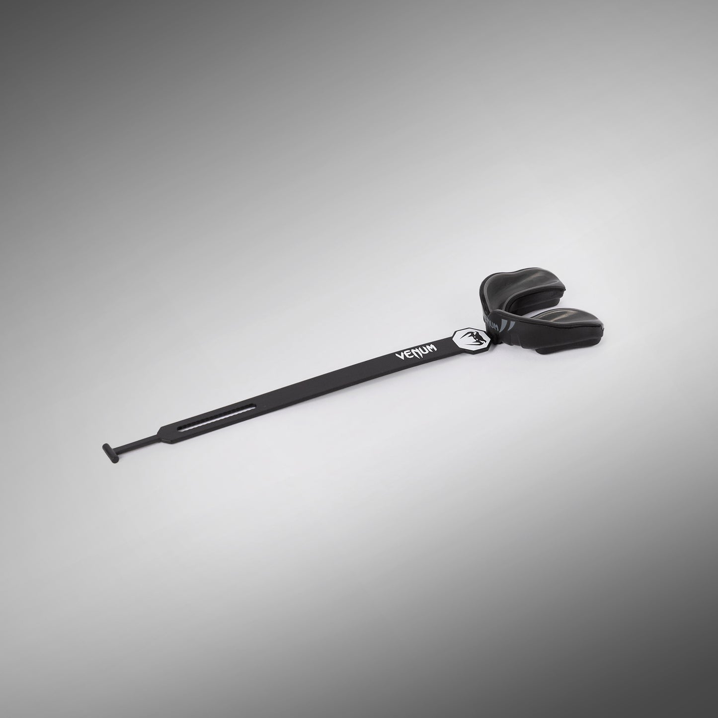 Venum Challenger Paradenti per Bambini con cinghia/senza cinghia - Nero/Grigio
