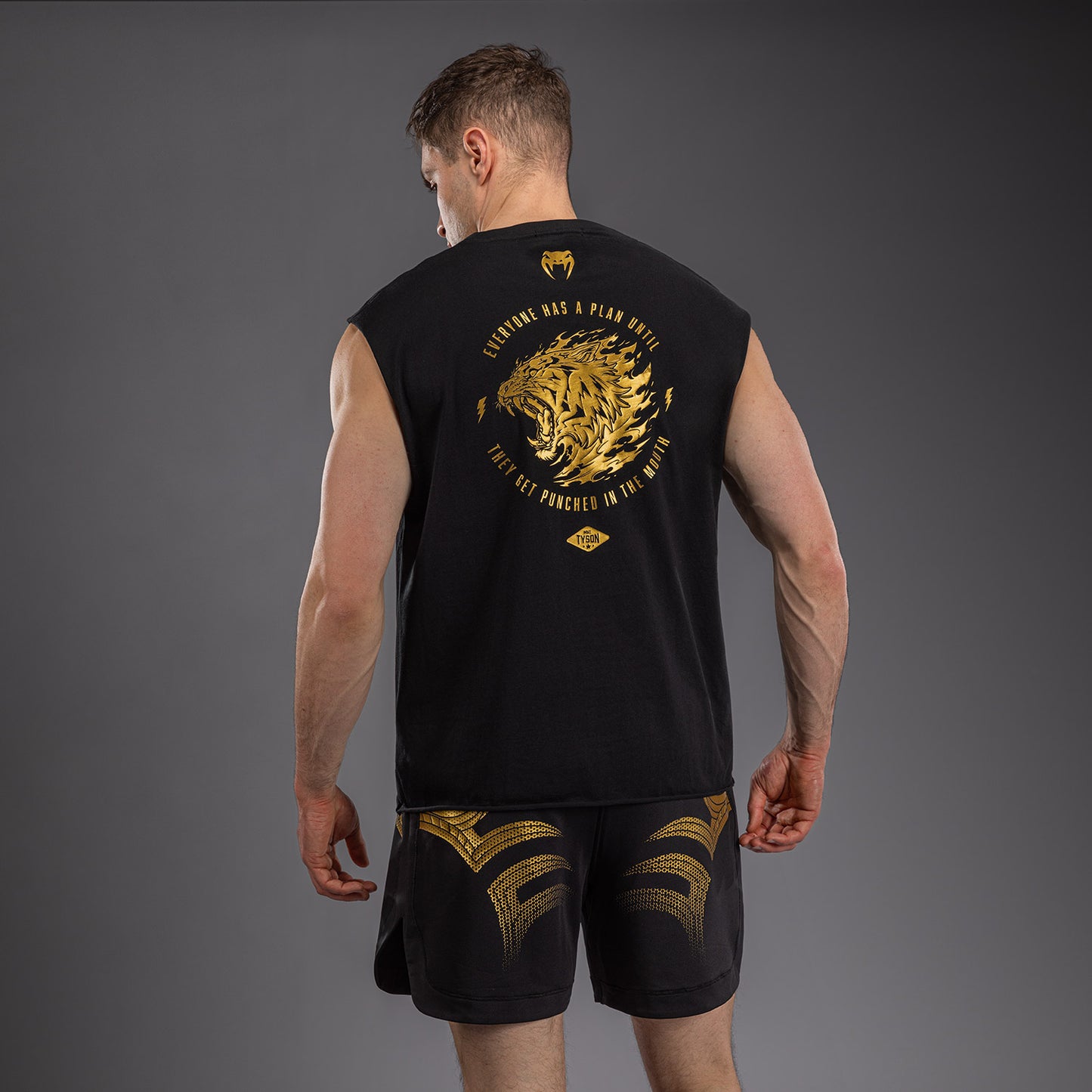 Venum x Mike Tyson Tiger Maglietta Senza Maniche - Nero/Oro