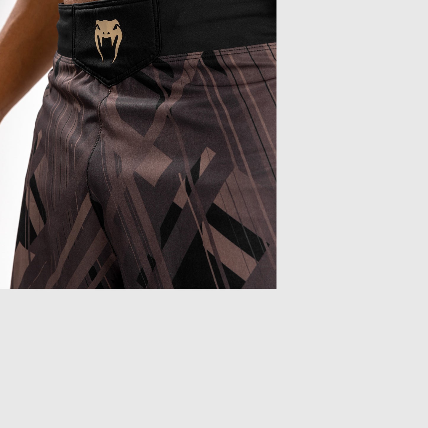 Venum Tecmo 2.0 Pantaloncini da combattimento - Nero/Marrone