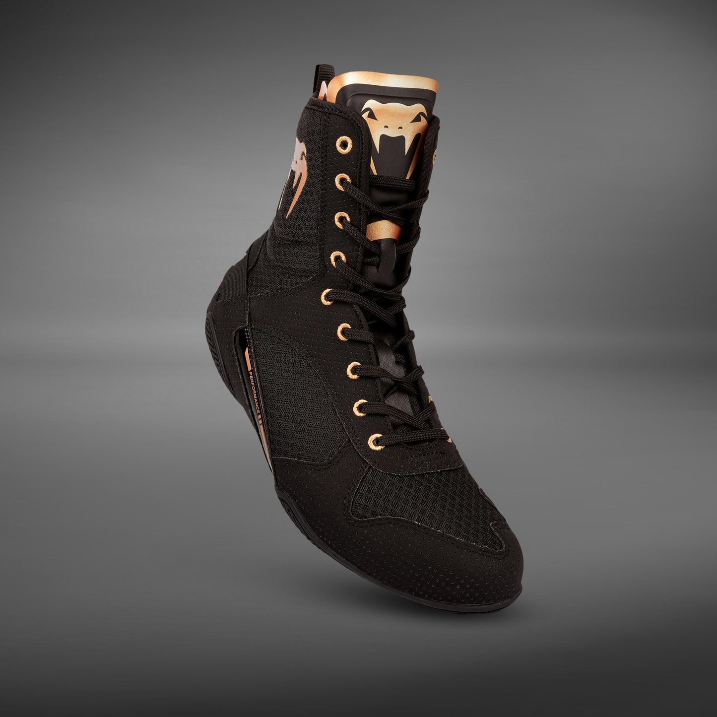 Venum Elite Scarpe da boxe - Nero/Bronzo