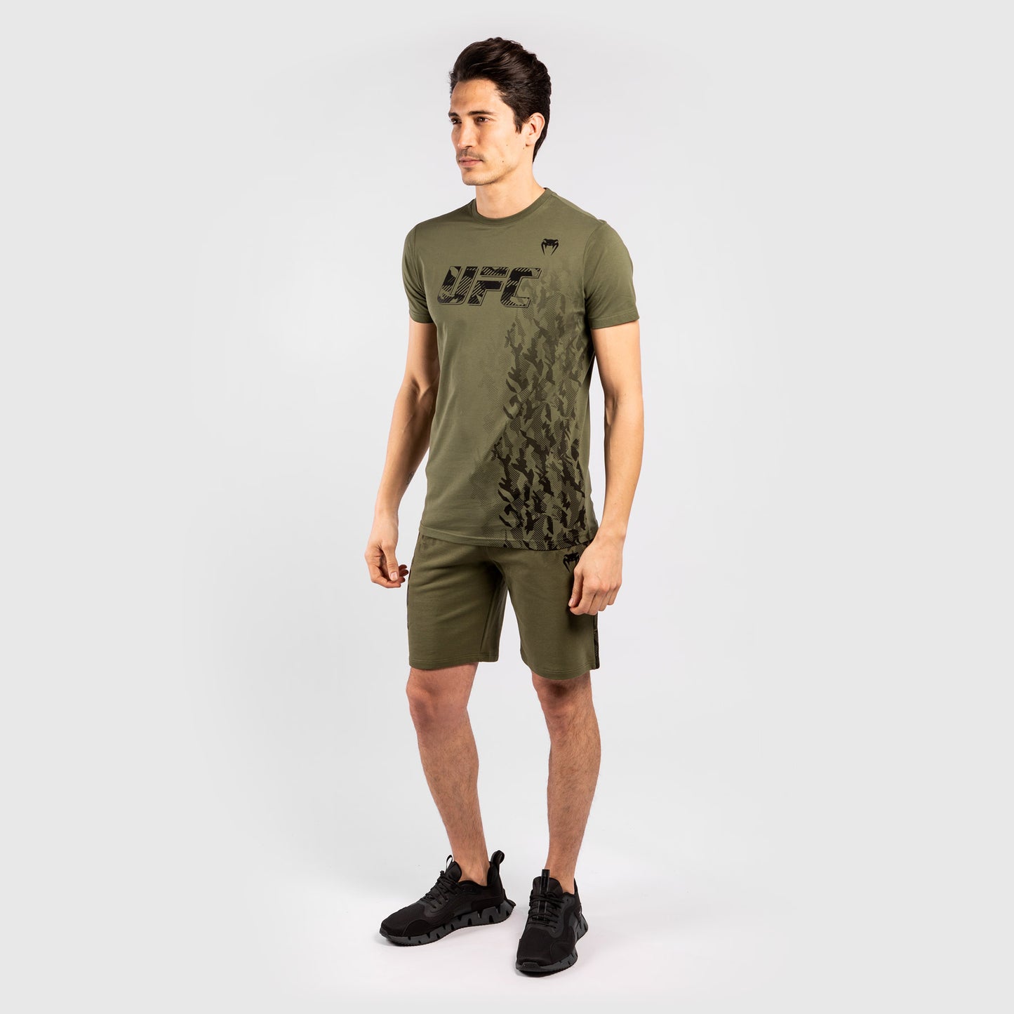 Pantaloncini de Allenamento Uomo UFC Venum Authentic Fight Week - Verde