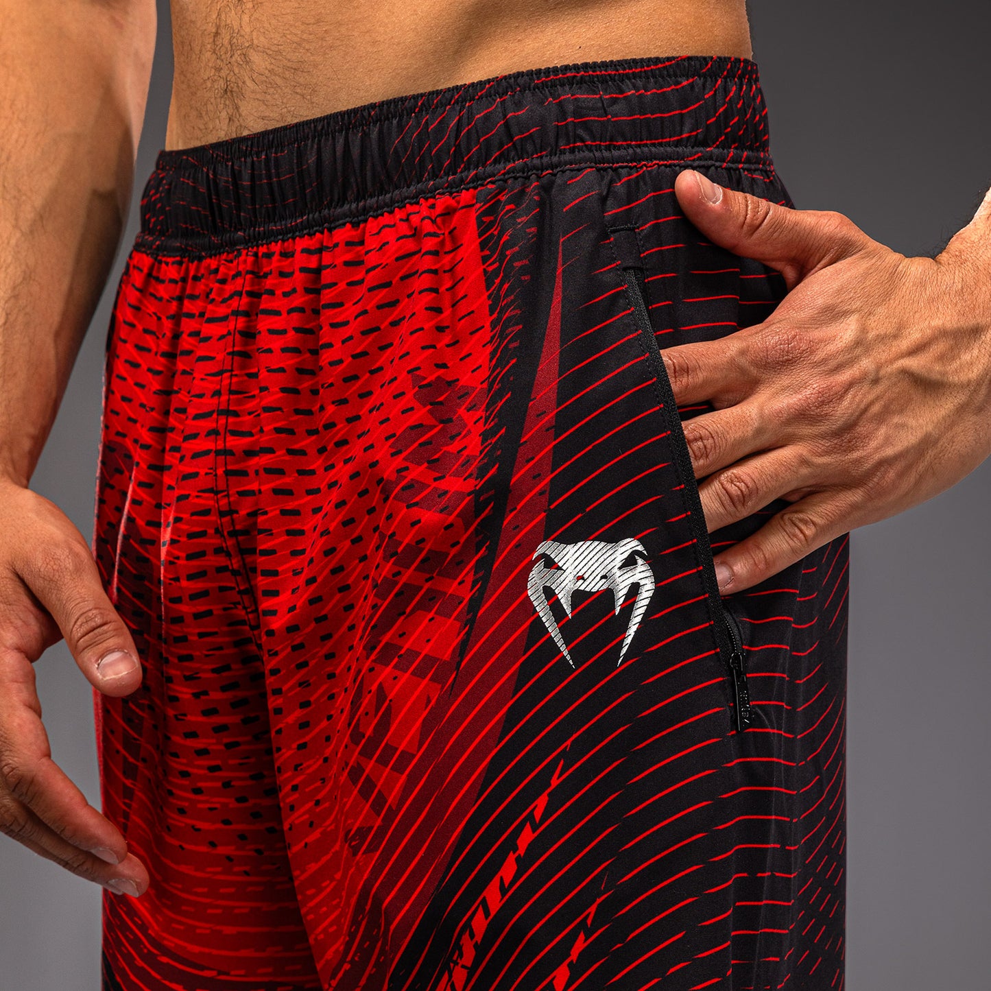 Venum Galactic 3.0 Pantaloncini da Allenamento - Rosso/Argento