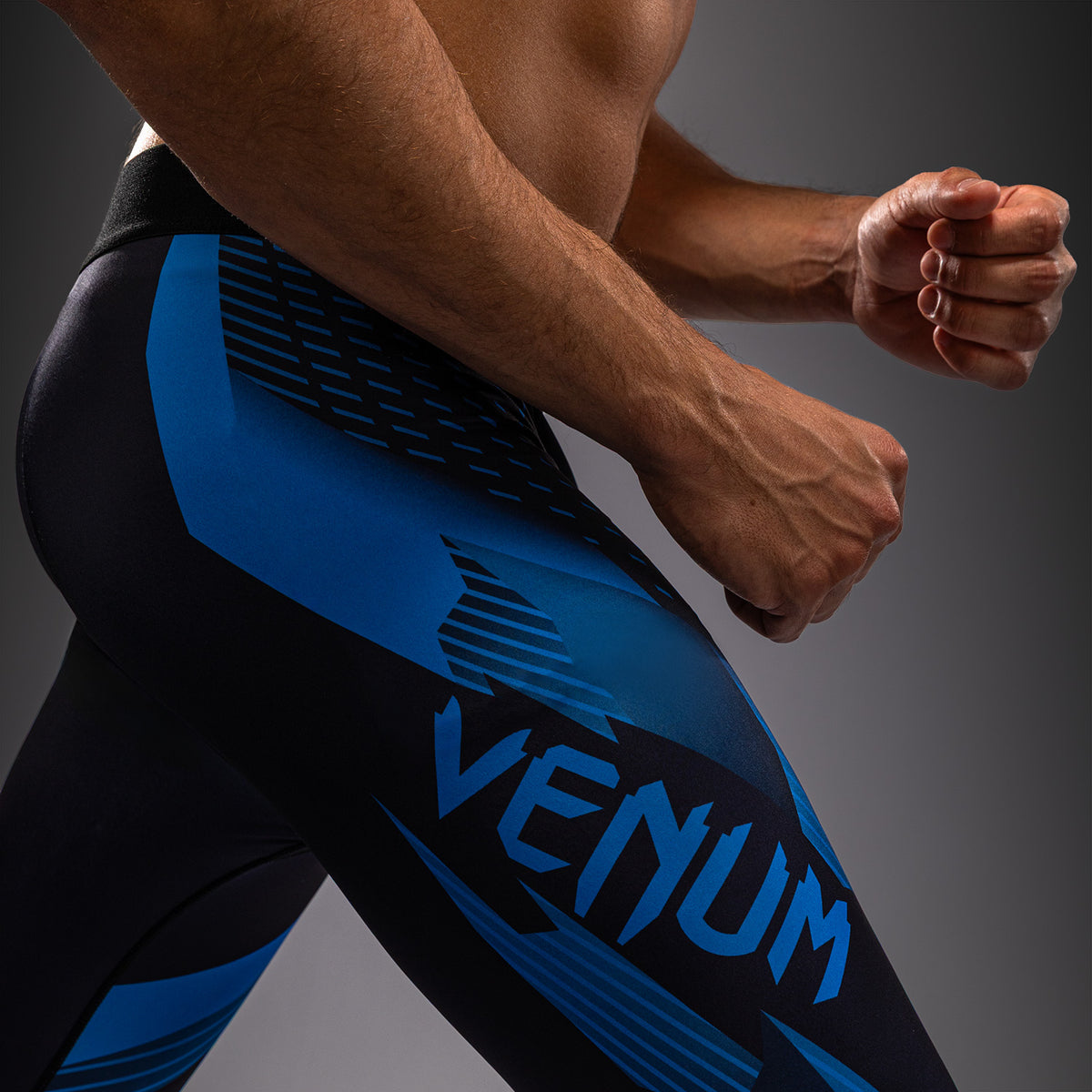 Venum No-Gi 6.0 Spats - Nero/Blu