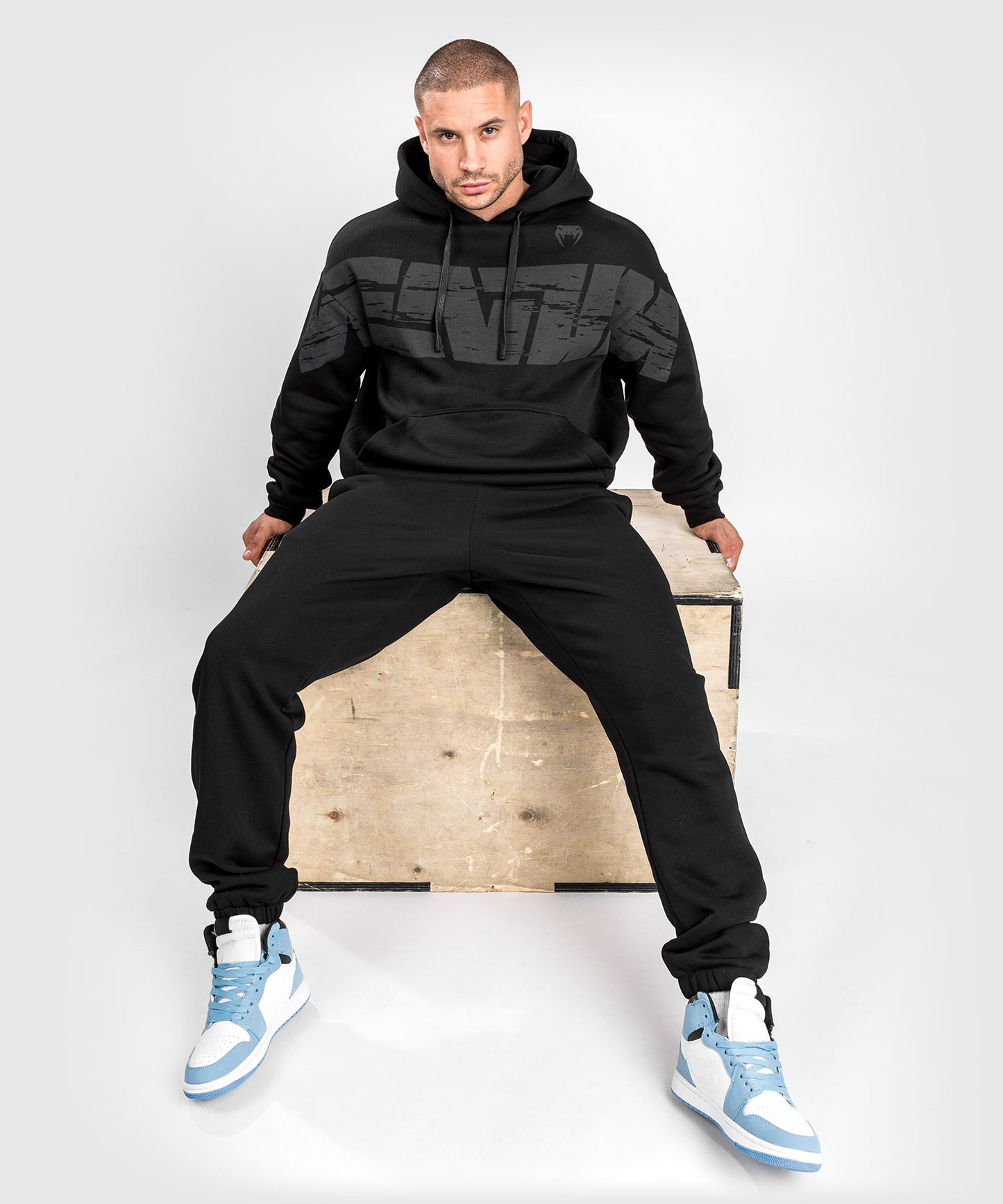 VENUM CONNECT XL FELPA CON CAPPUCCIO - VESTIBILITÀ OVERSIZE - NERO