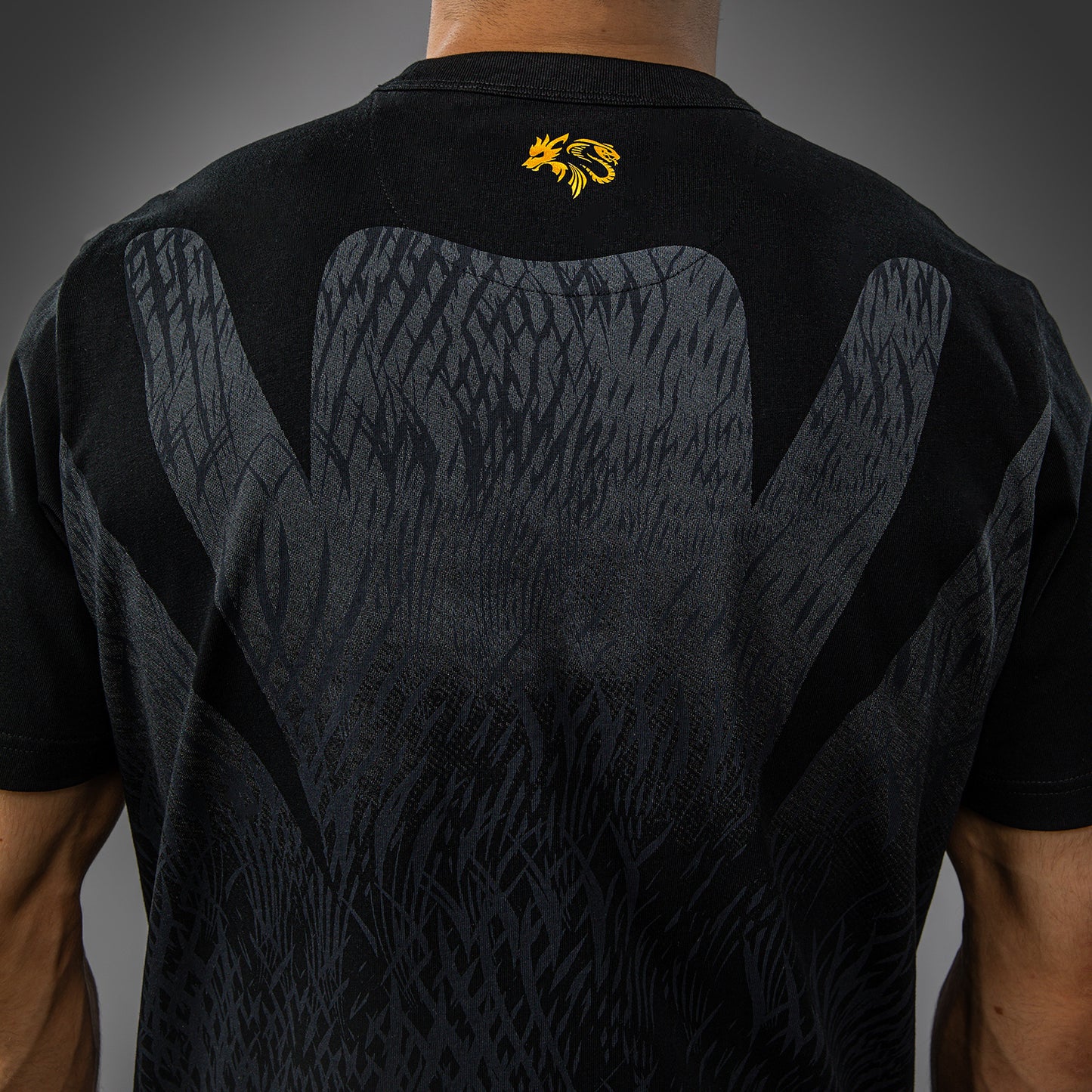 Venum x Chimaev T-shirt - Nero/Grigio