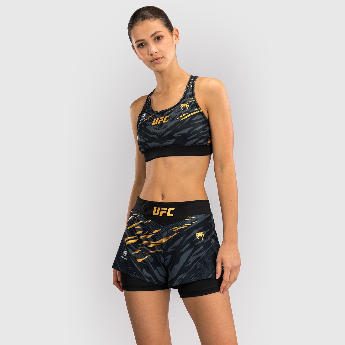 UFC Fusion by Venum Personalizzati Authentic Fight Night Shorts da Lotta per Donna - Campione