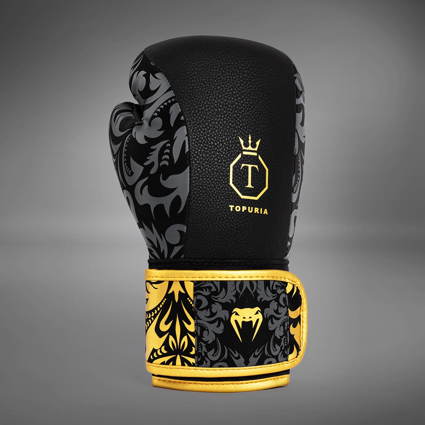 Venum x Topuria Unmatched Edition Guanti da Boxe - Nero/Oro