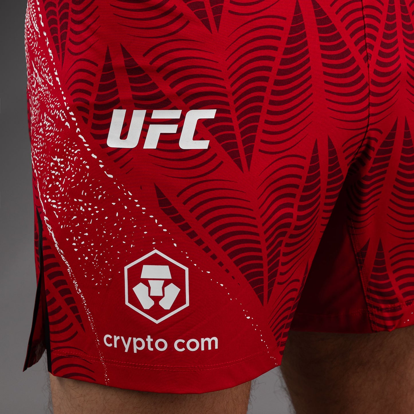 UFC Zenith by Venum Authentic Fight Night Pantaloncini da combattimento Fit corto Uomo Personalizzato - Rosso