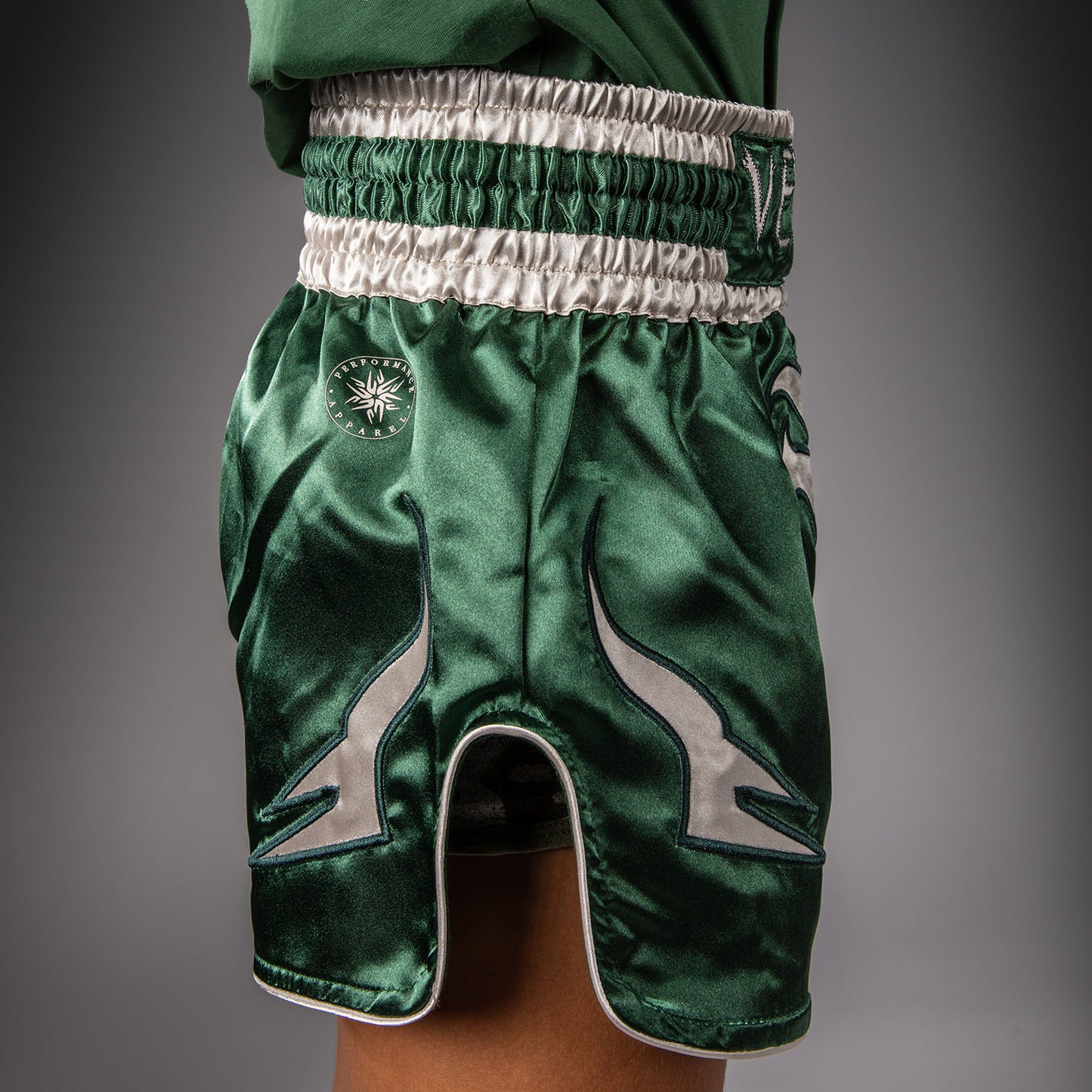 Venum Inferno Pantaloncini Muay Thaï – Verde Foresta/Avorio