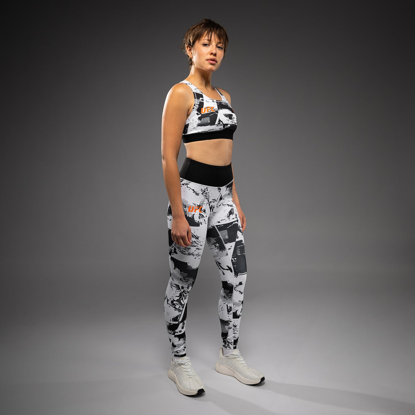 UFC Zenith by Venum Authentic Fight Week leggings Donna - Blu navy/Bordeaux/Argento