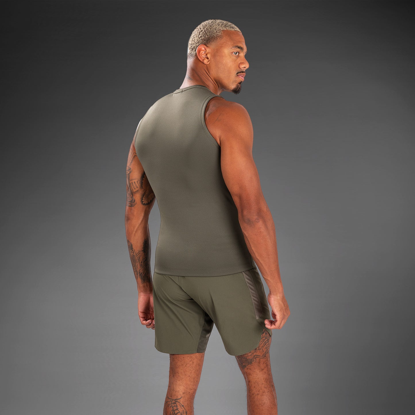Venum Contender Rashguard senza maniche - Cachi