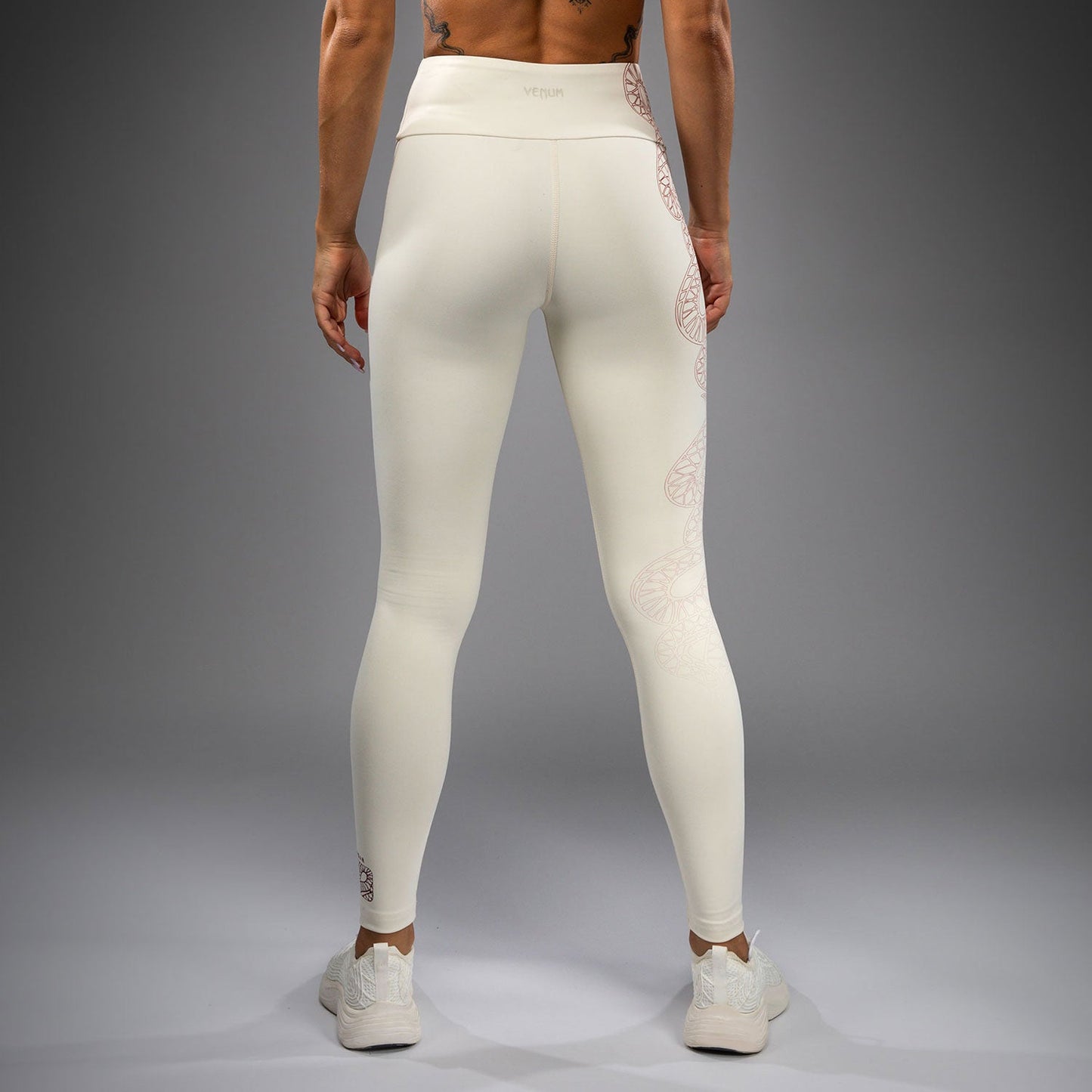 Venum Serpenti Leggings Donna – Avorio/Bordeaux