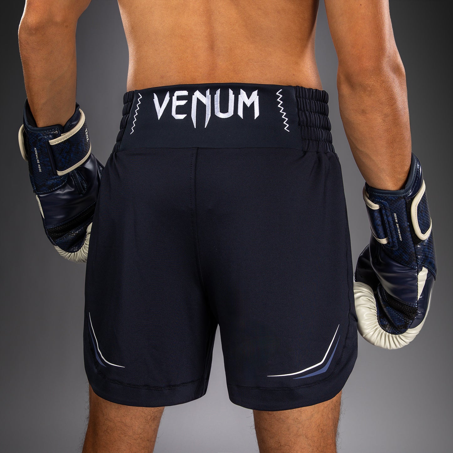 Venum G-Core Pantaloncini da Boxe - Blu Navy/Bianco