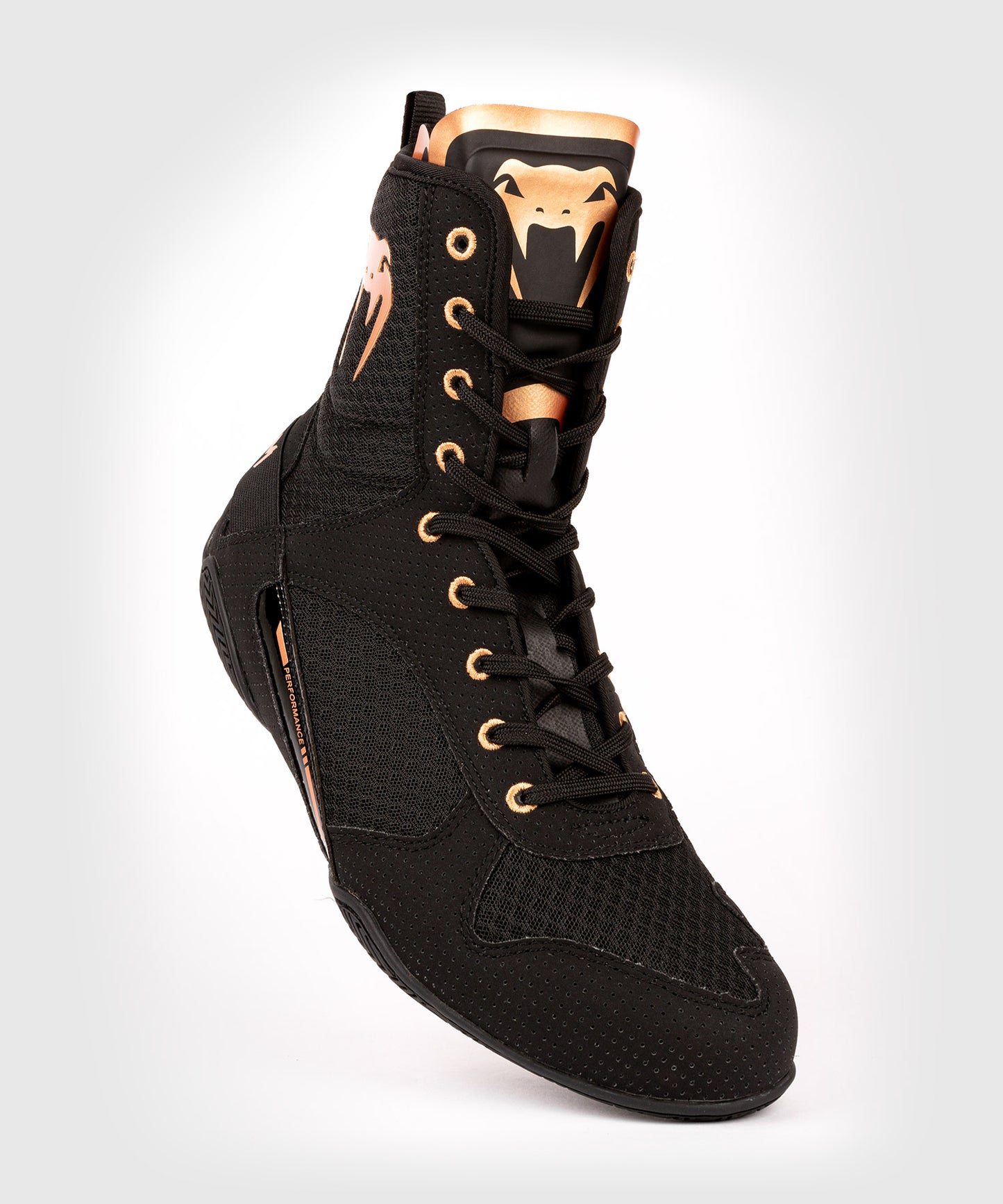 Scarpe da boxe Elite - Nero/Bronzo