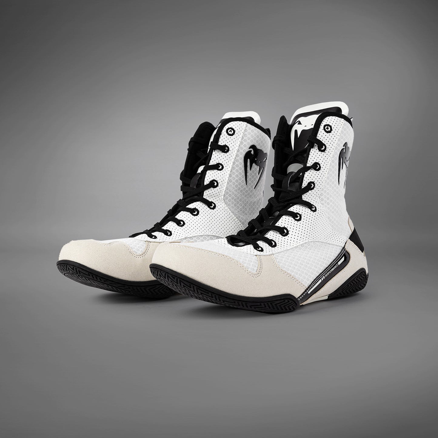 Venum Elite Scarpe da Boxe - Bianco/Nero