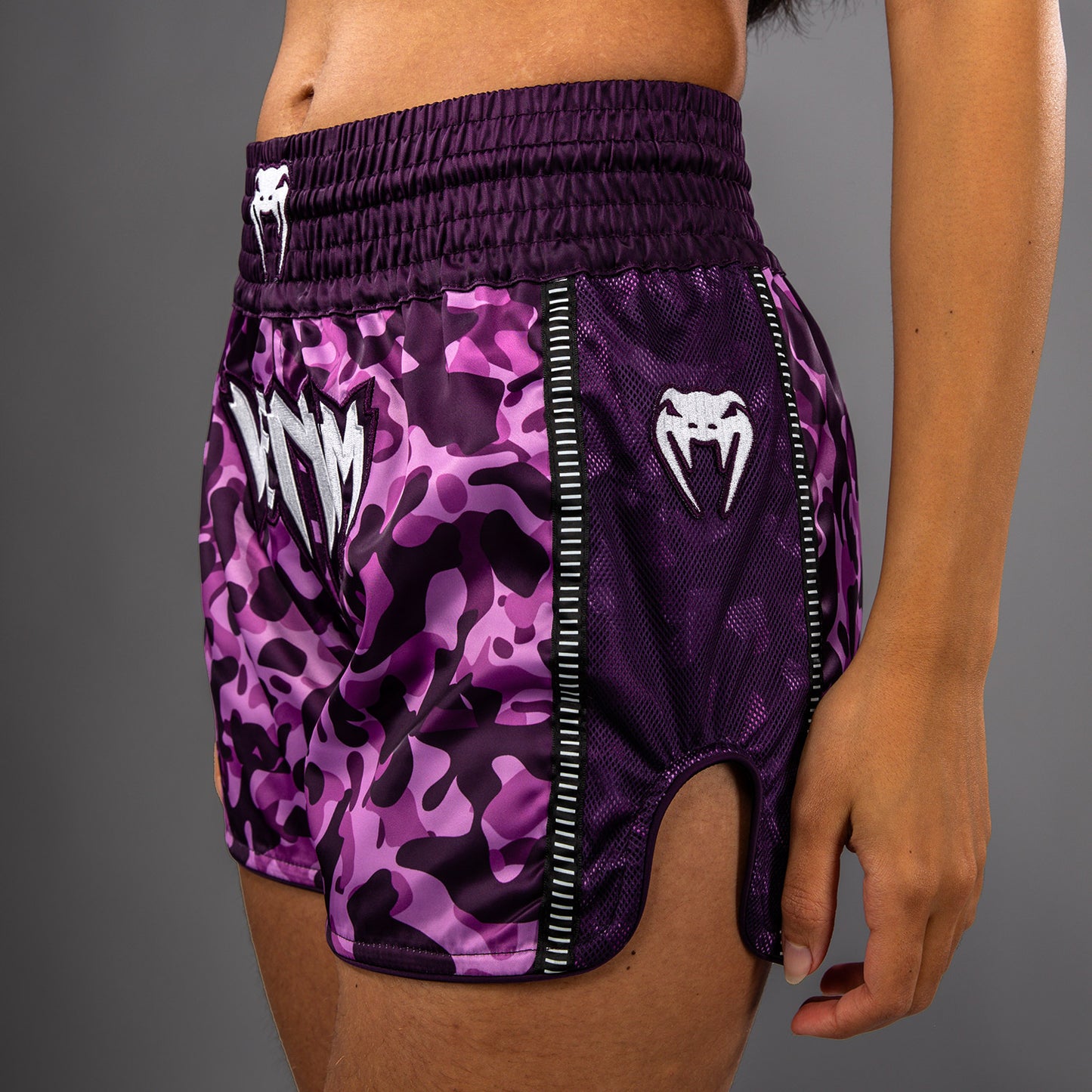 Venum Iris Pantaloncini Muay Thai - Prugna/Rosa