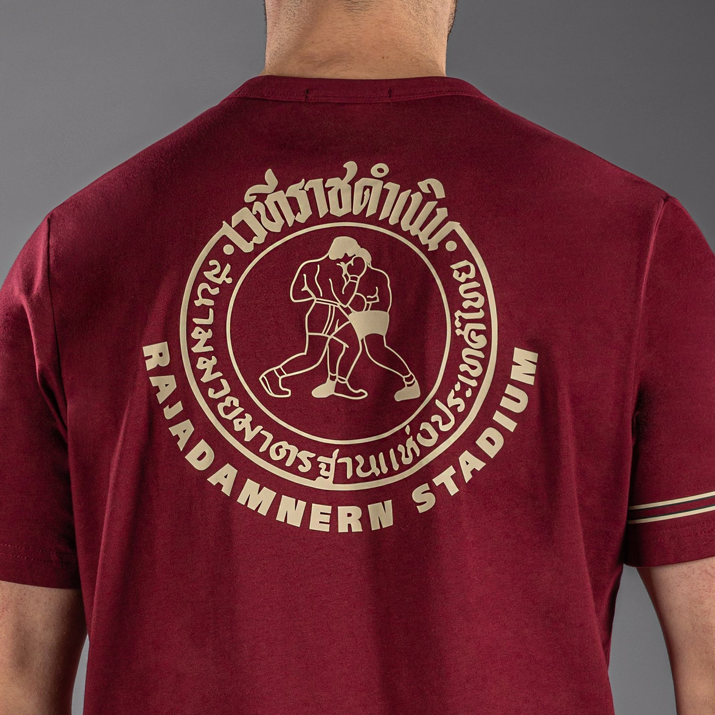 Venum x Rajadamnern T-Shirt - Borgogna