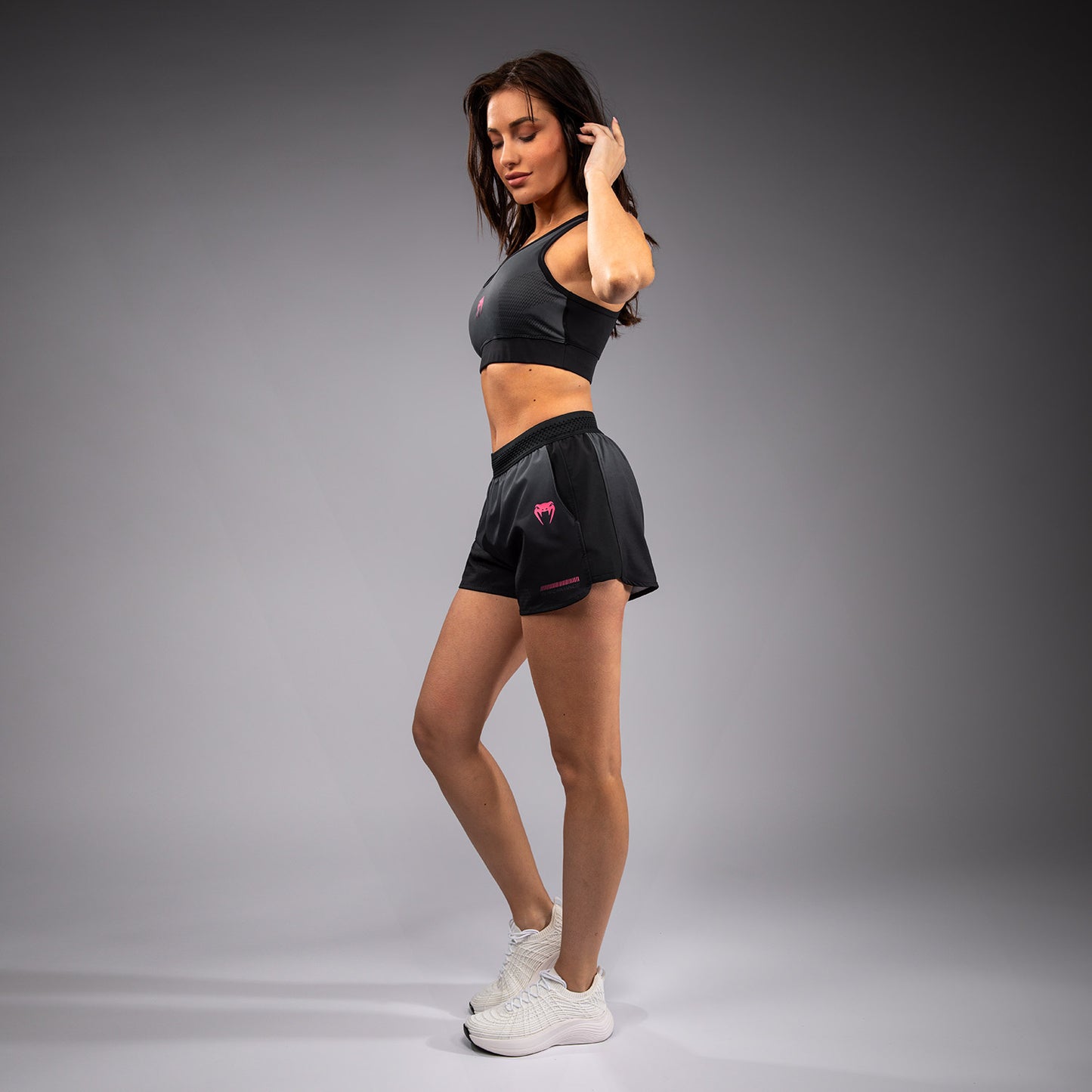 Venum Tactical XT Pantaloncini da allenamento da donna - Nero/Grigio Tempesta