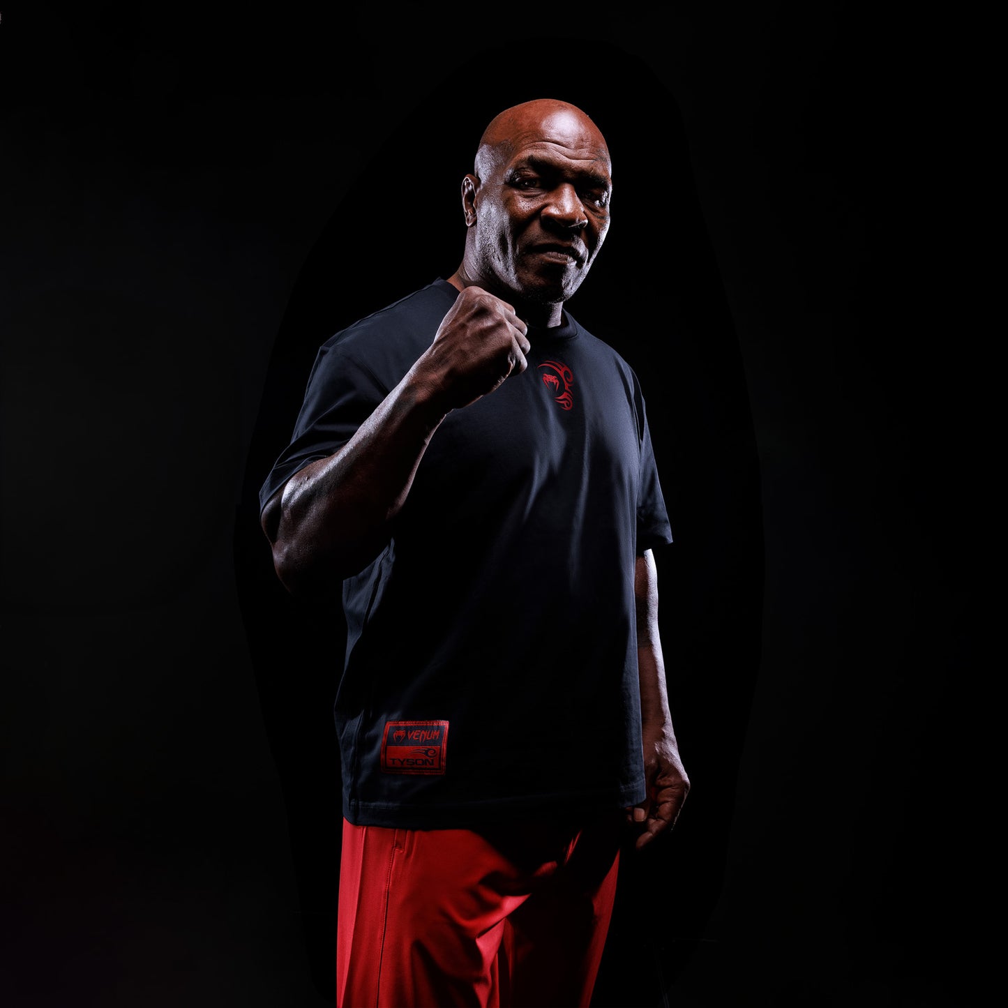 Venum x Mike Tyson Tiger T-Shirt - Nero Profondo