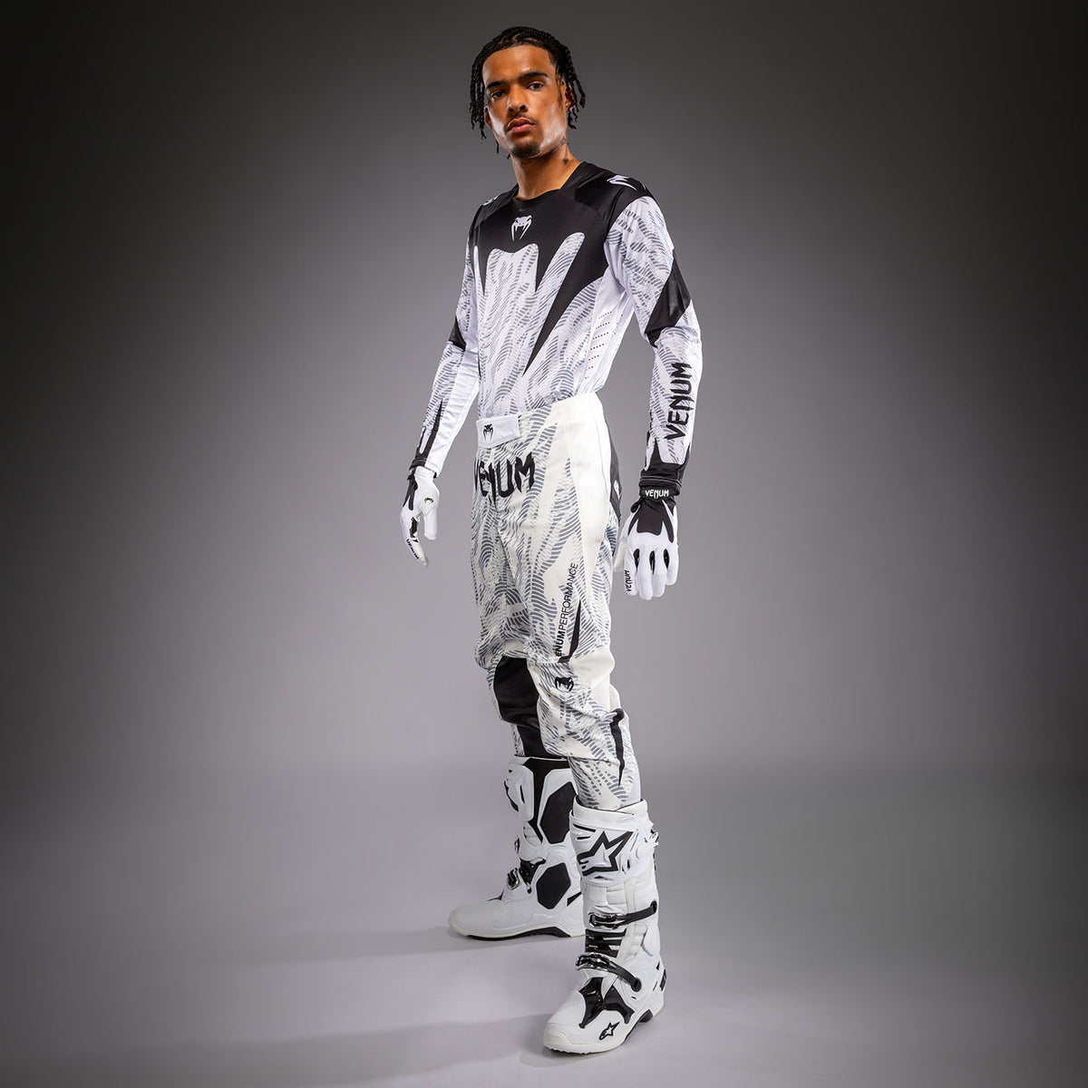Venum MX Elite Pantaloni da Motorsports - Bianco