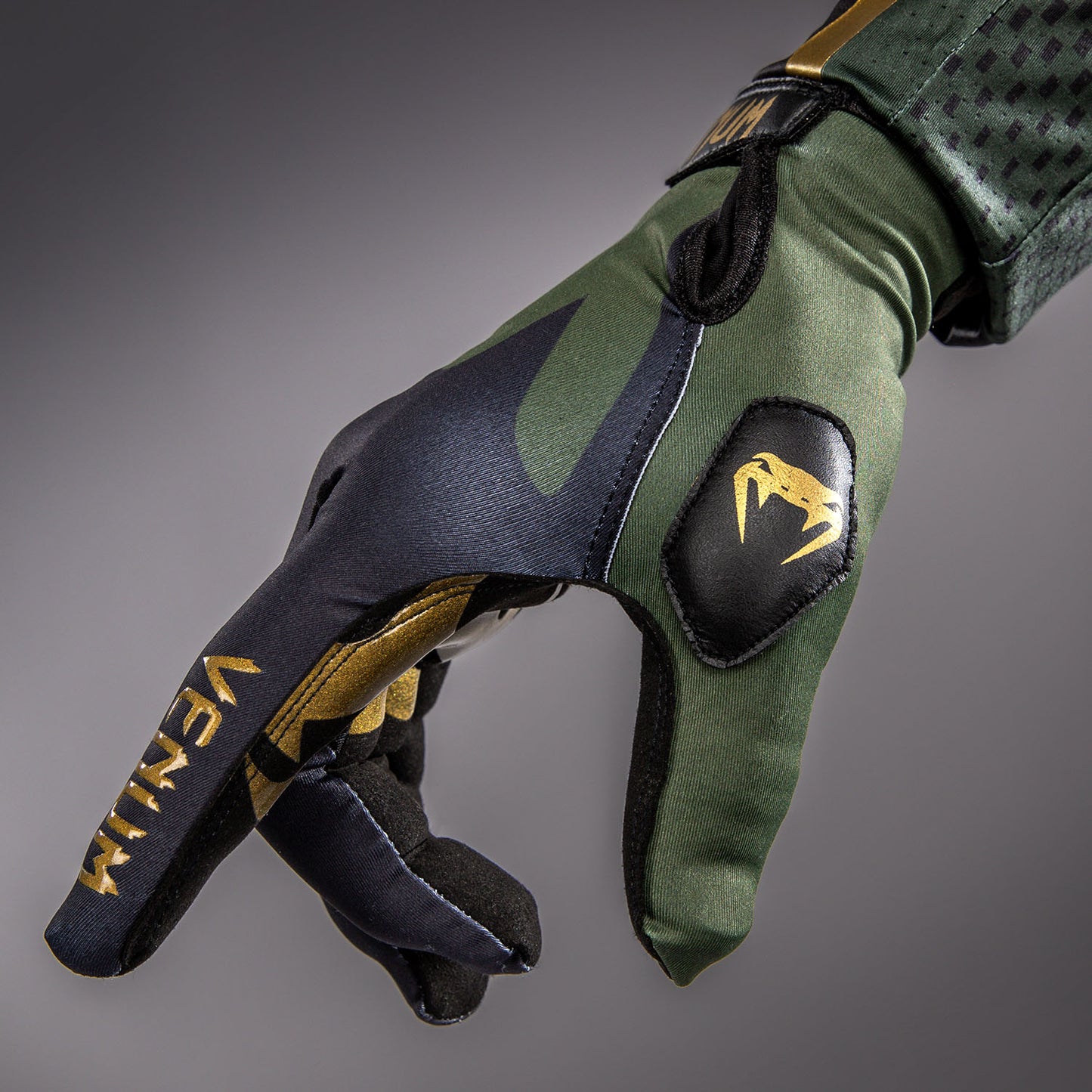 Venum MX Summer Guanti da Motorsports - Nero/Verde/Oro