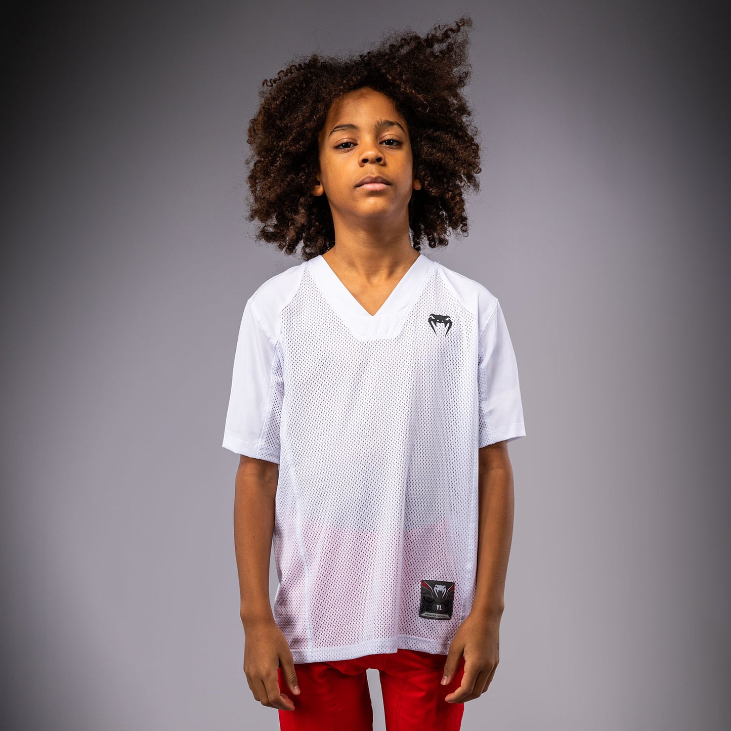 Venum Elite Football Maglietta da calcio a maniche corte per Bambini - Bianco