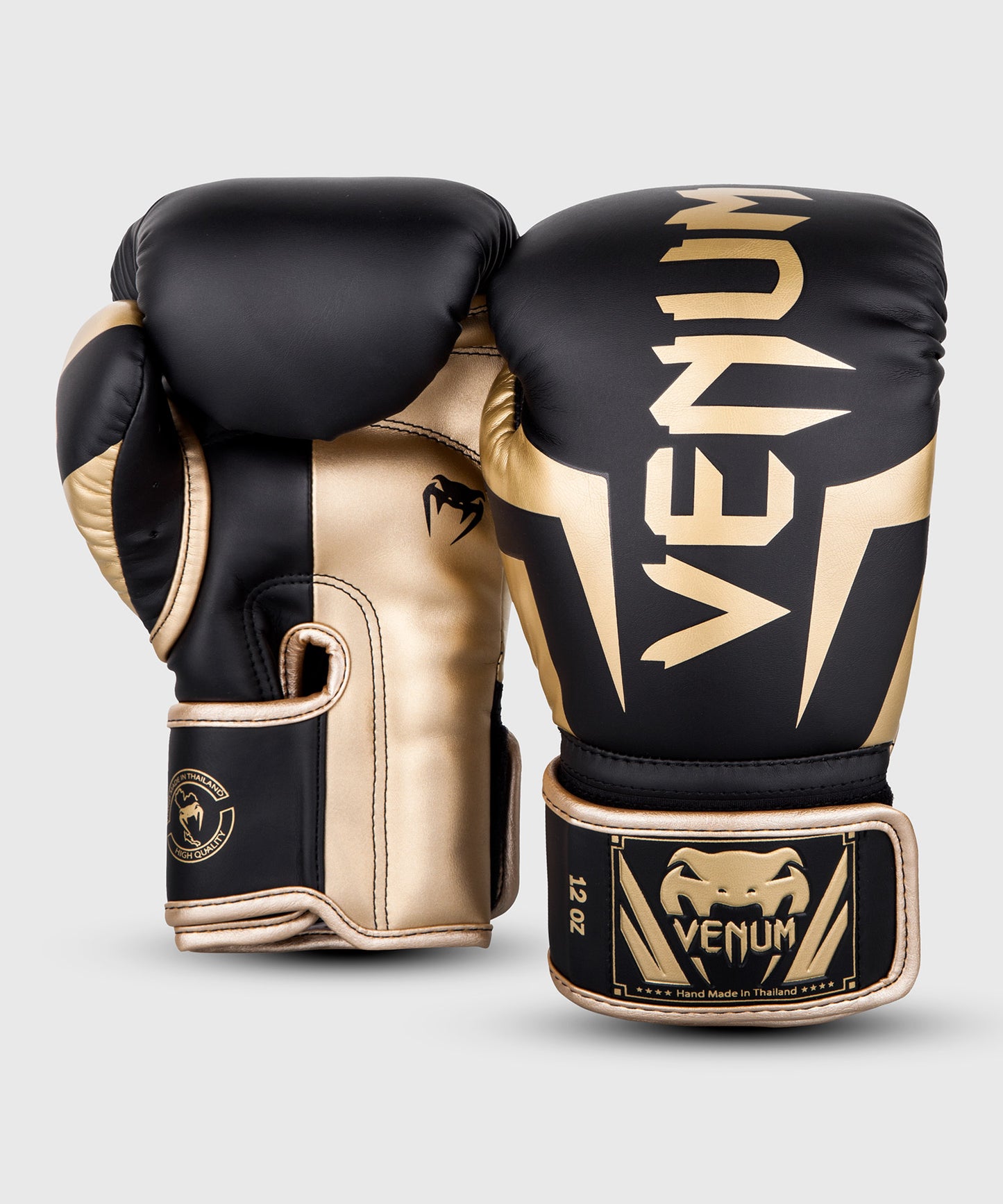Guantoni da boxe Venum Elite - Nero/Oro