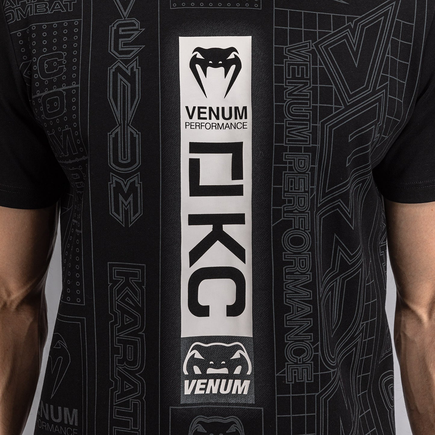 Karate Combat by Venum Maglietta – Nero/Grigio