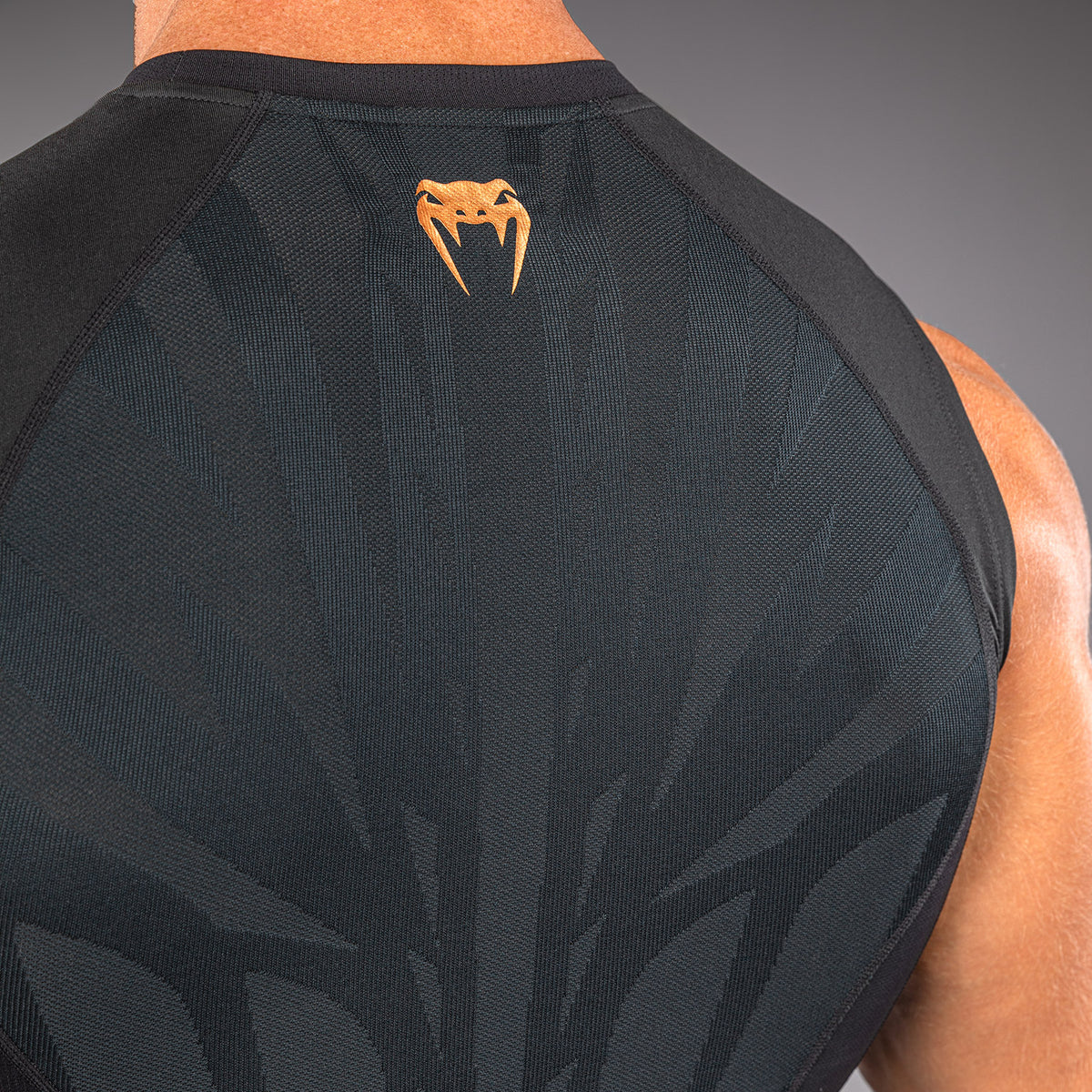 Venum G-Fit Revolution Rashguard senza maniche - Nero/Rame