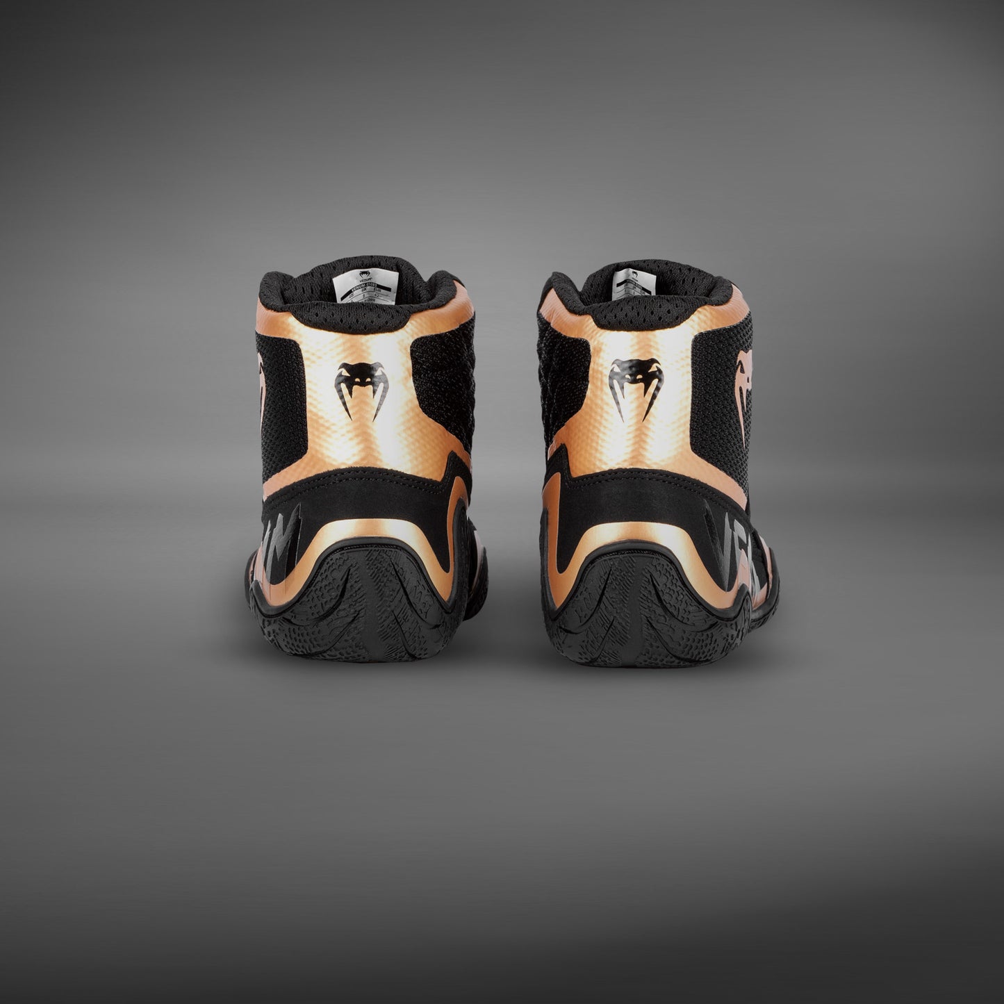 Venum Elite Scarpe da wrestling - Nero/Bronzo